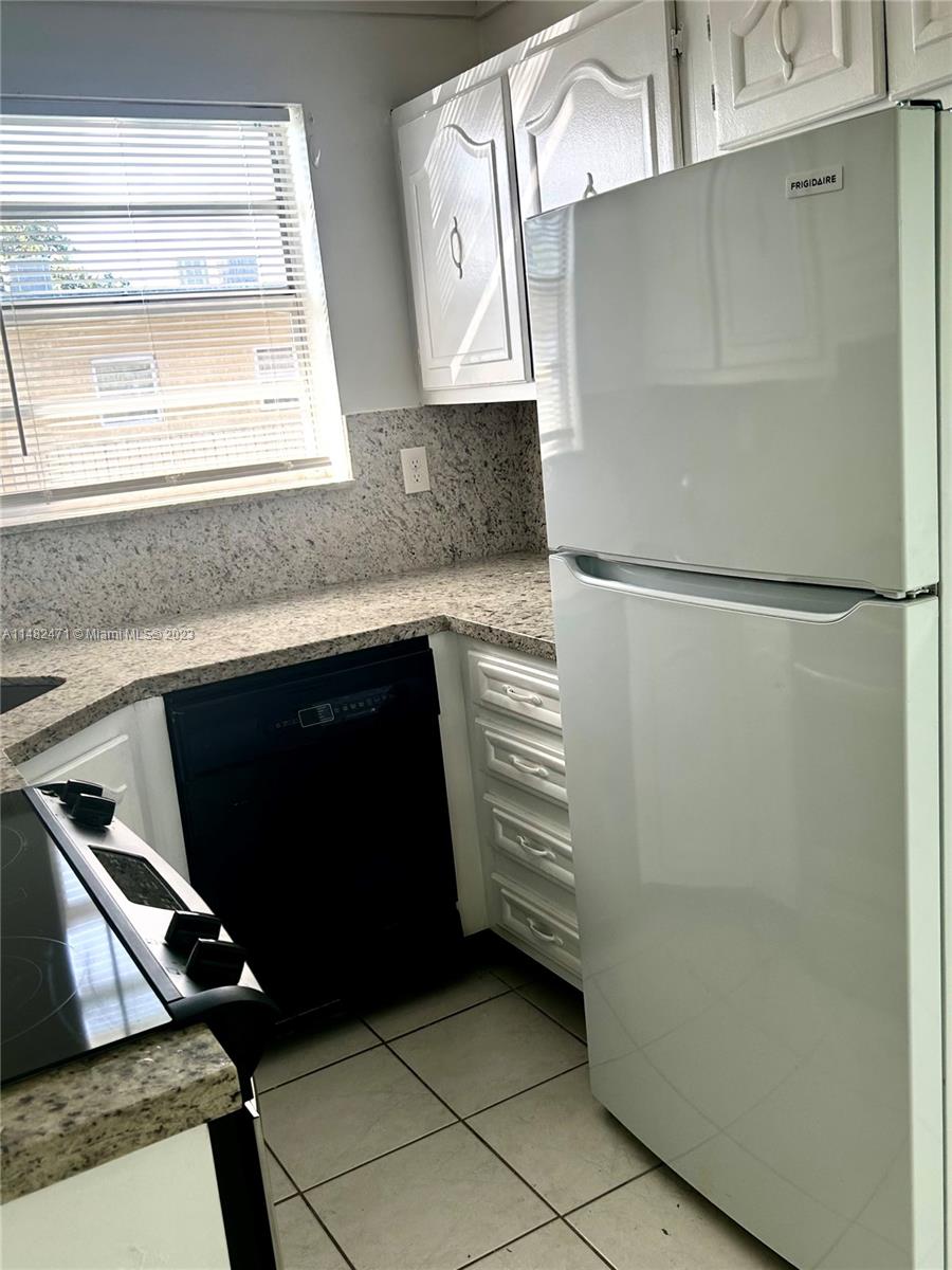 Kitchen with granite counter tops