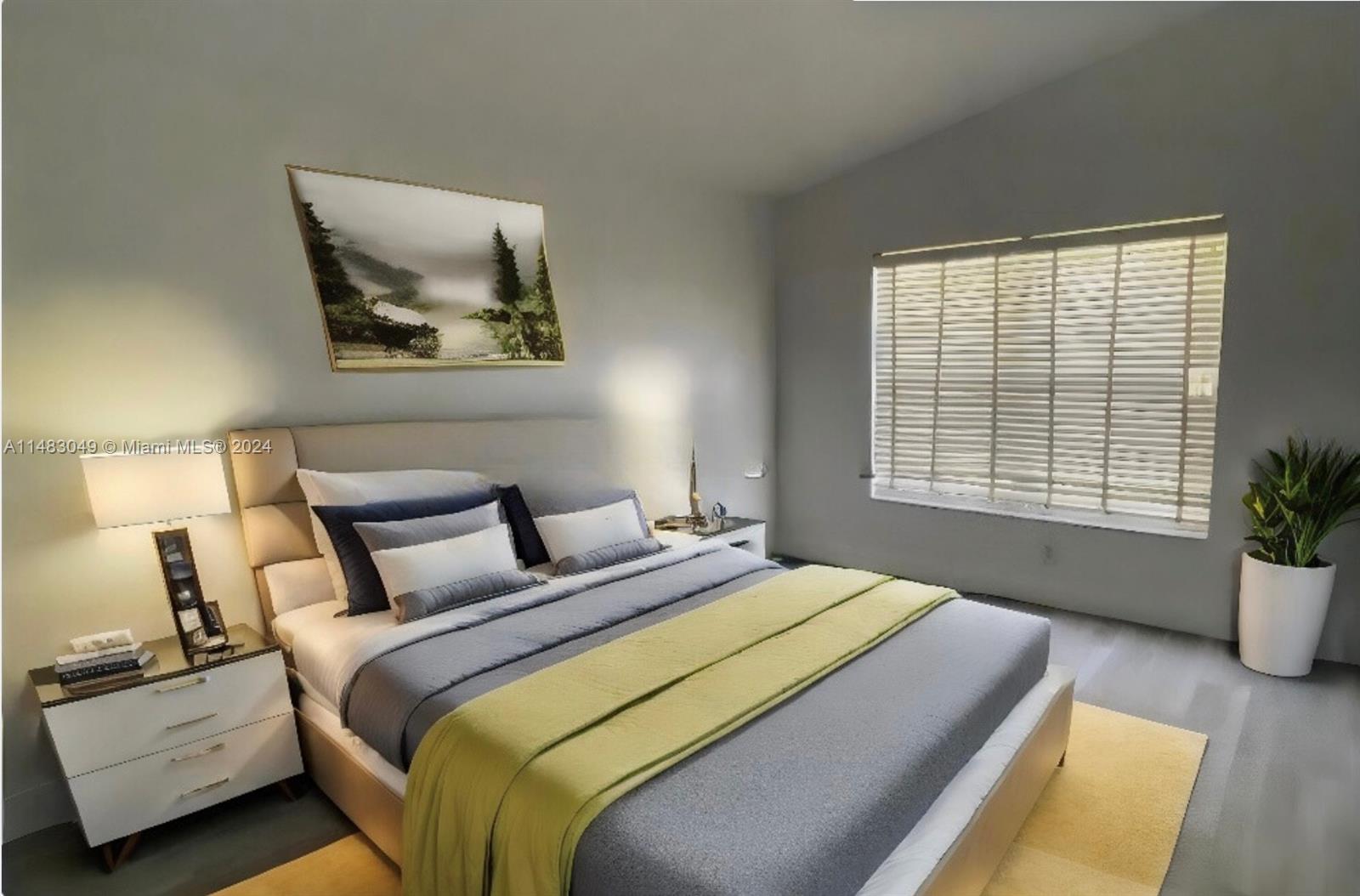Staged bedroom 2