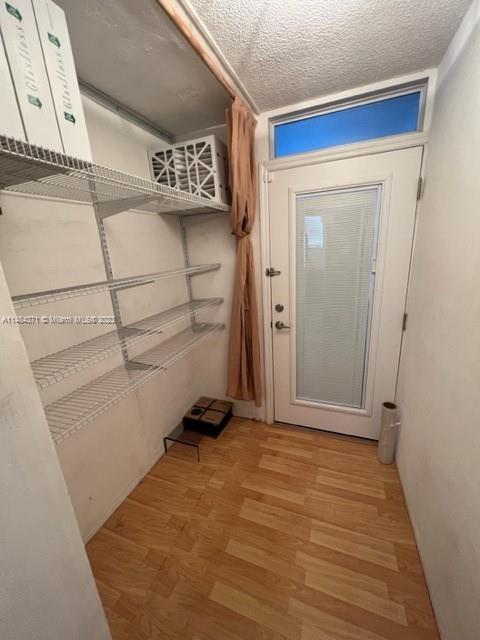 Pantry with its side door access
