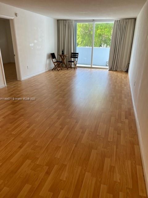 Living room and dining