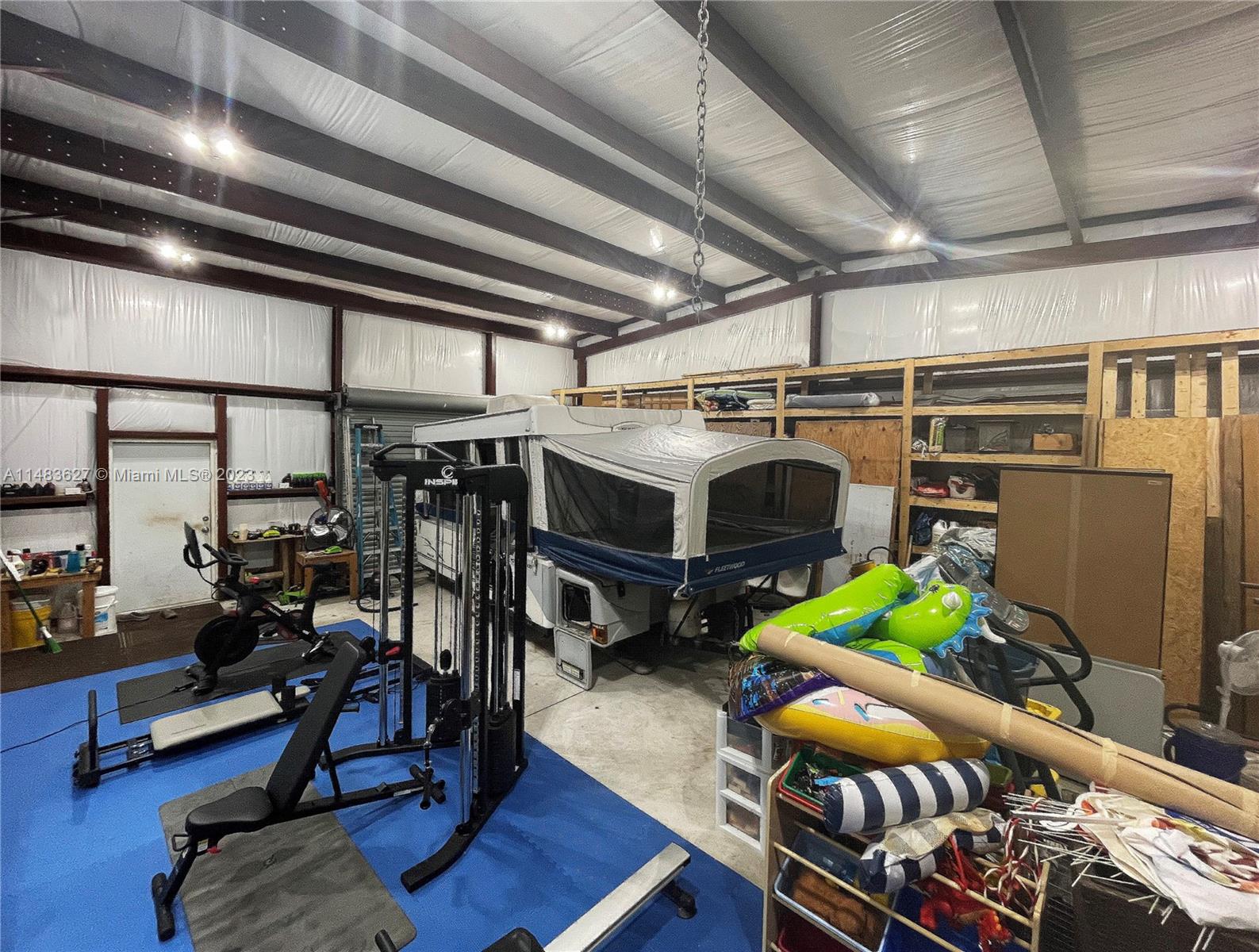 GYM located at Steel Building