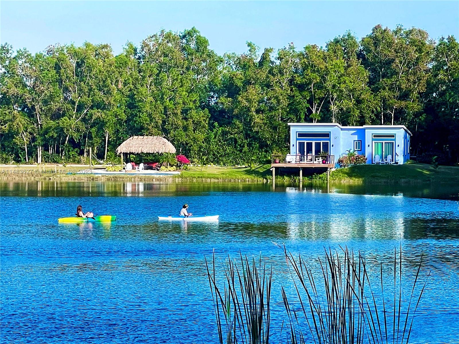 View to the Guest House