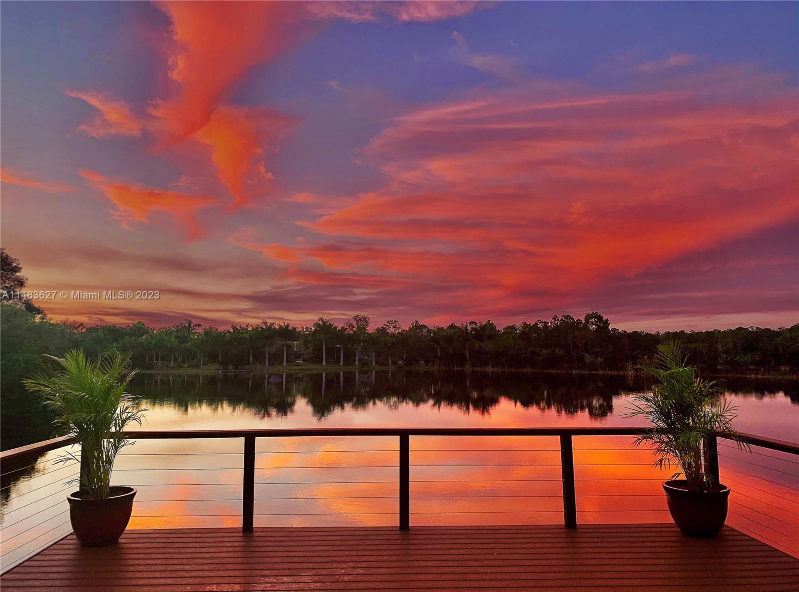 Incredible Sunset View from Guest House