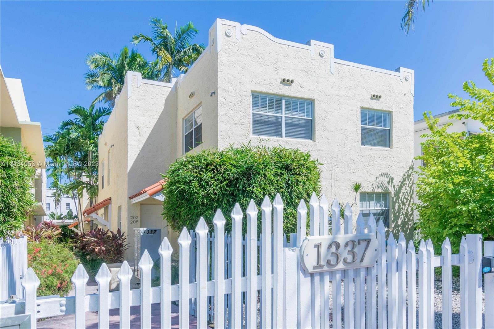 1337 Euclid Ave 207, Miami Beach, Florida 33139, 1 Bedroom Bedrooms, ,1 BathroomBathrooms,Residential,For Sale,1337 Euclid Ave 207,A11484953