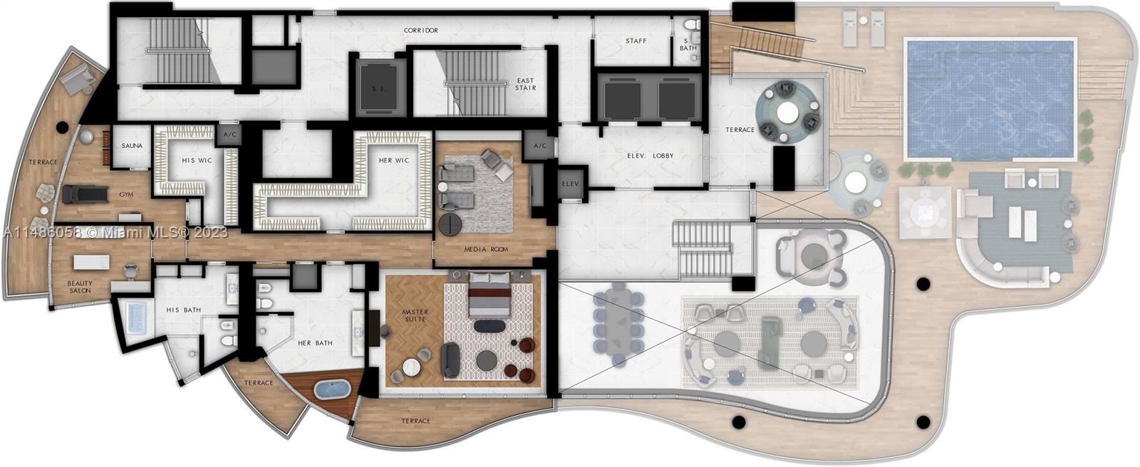 Lay-out level 33