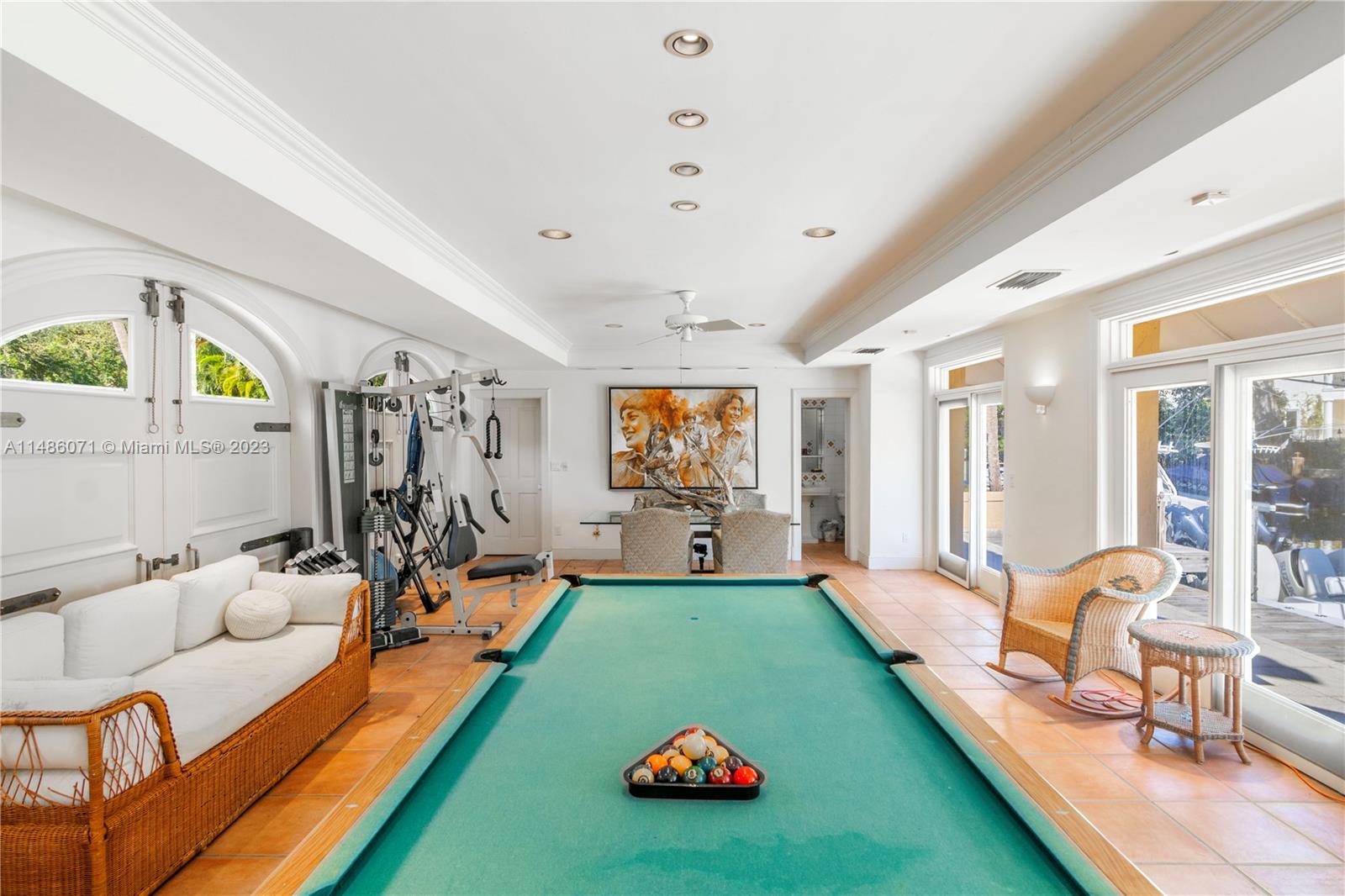 Guest House Entertainment Room - Lower Level