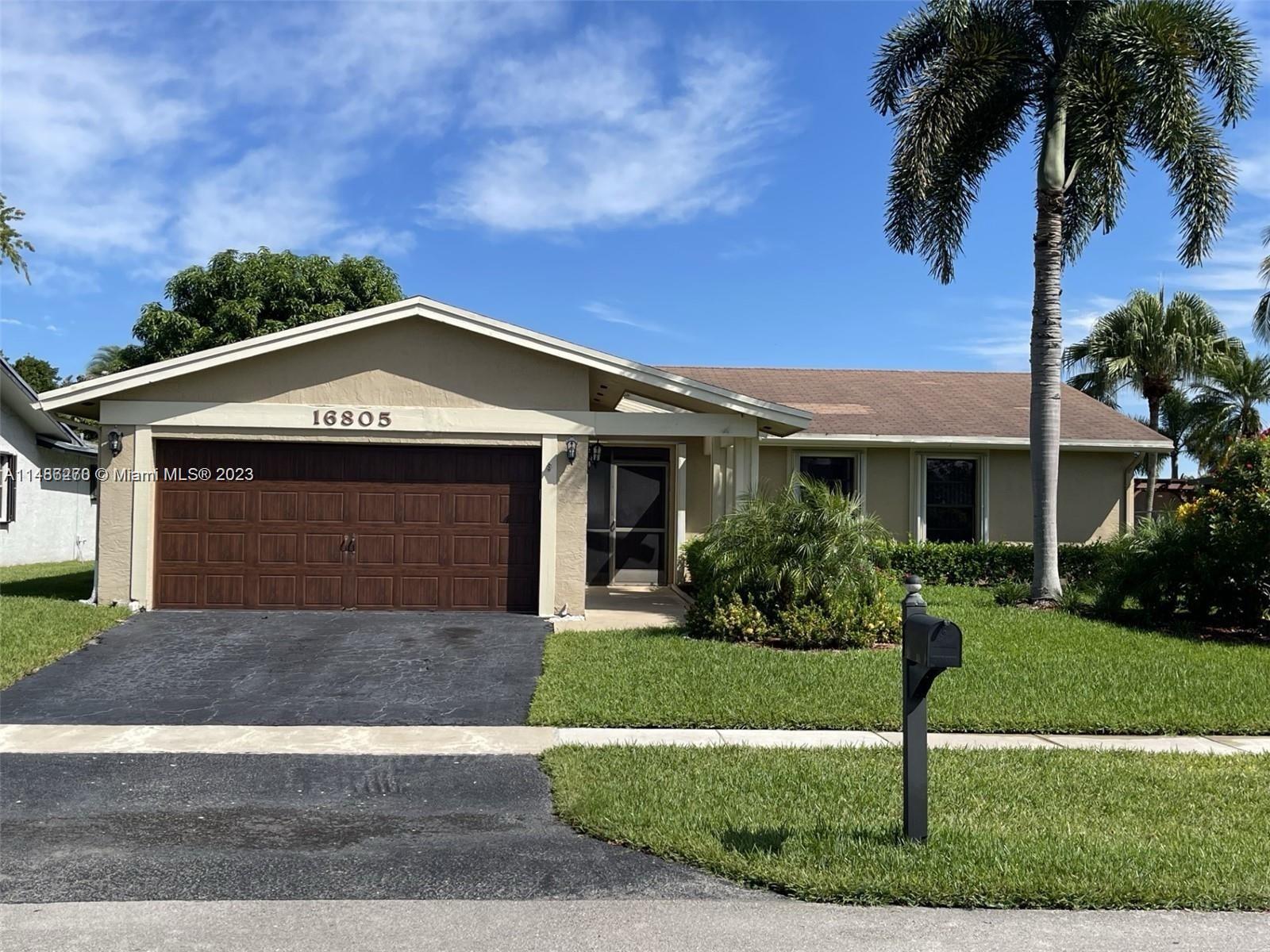 16805 SW 5th Way  For Sale A11486270, FL