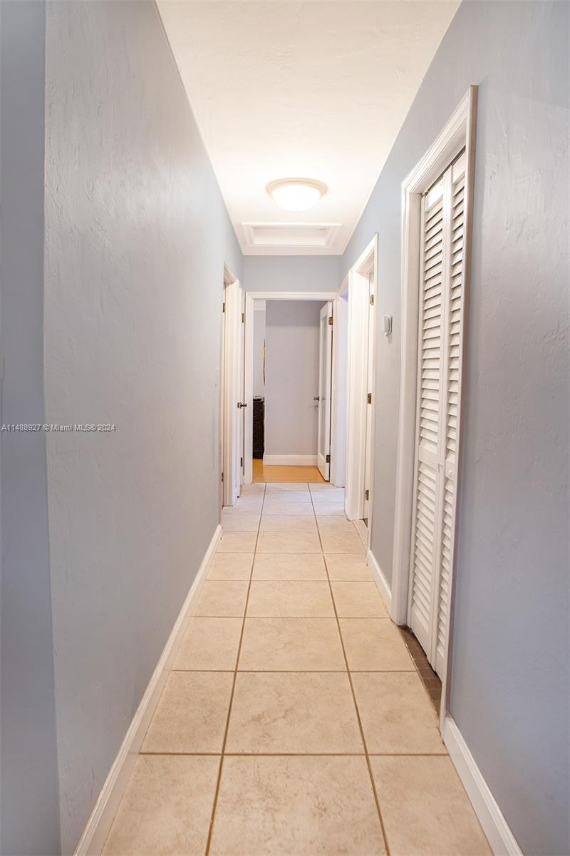 Hallway to Beds and Baths
