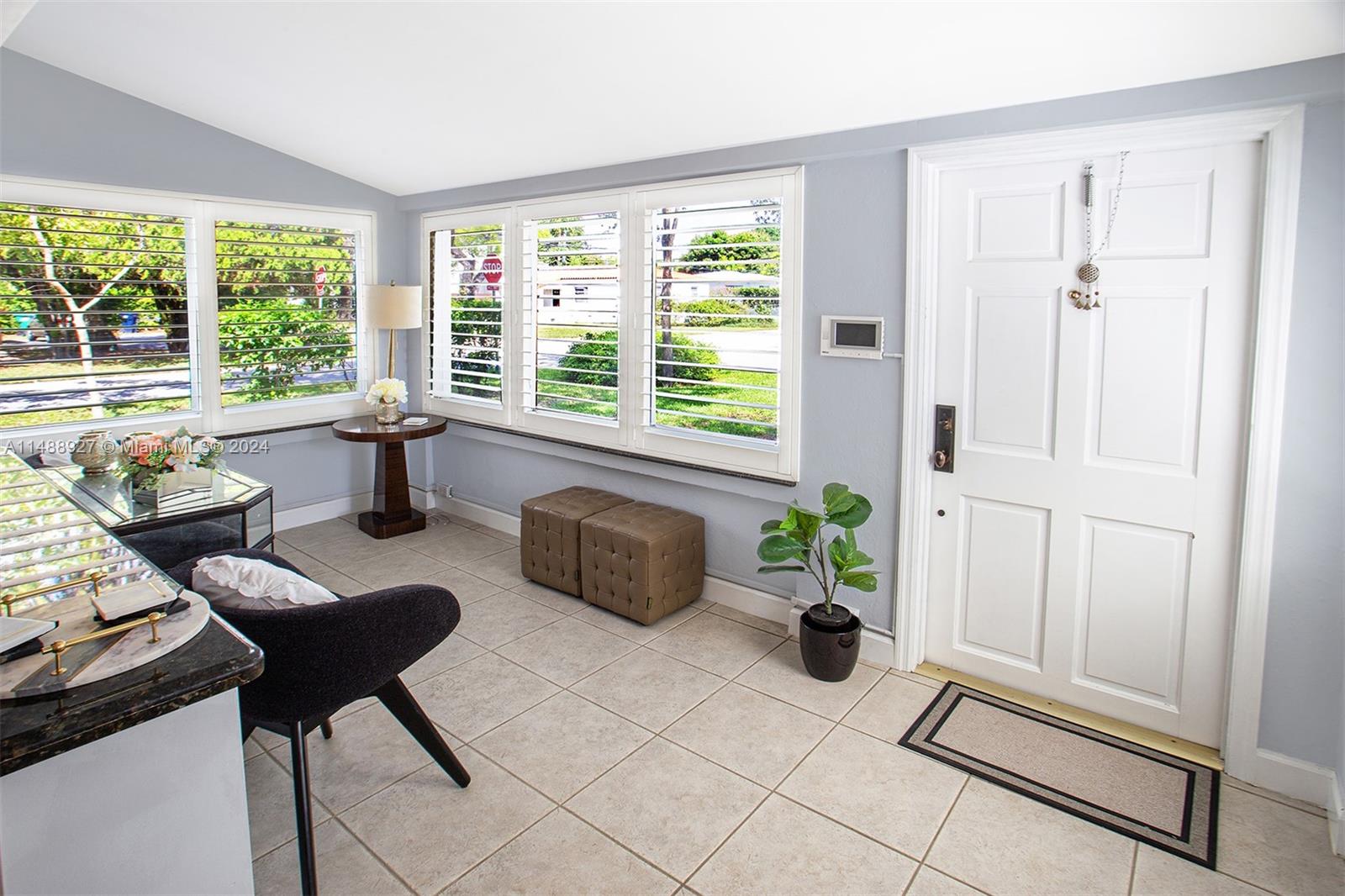 Foyer view from Living Room