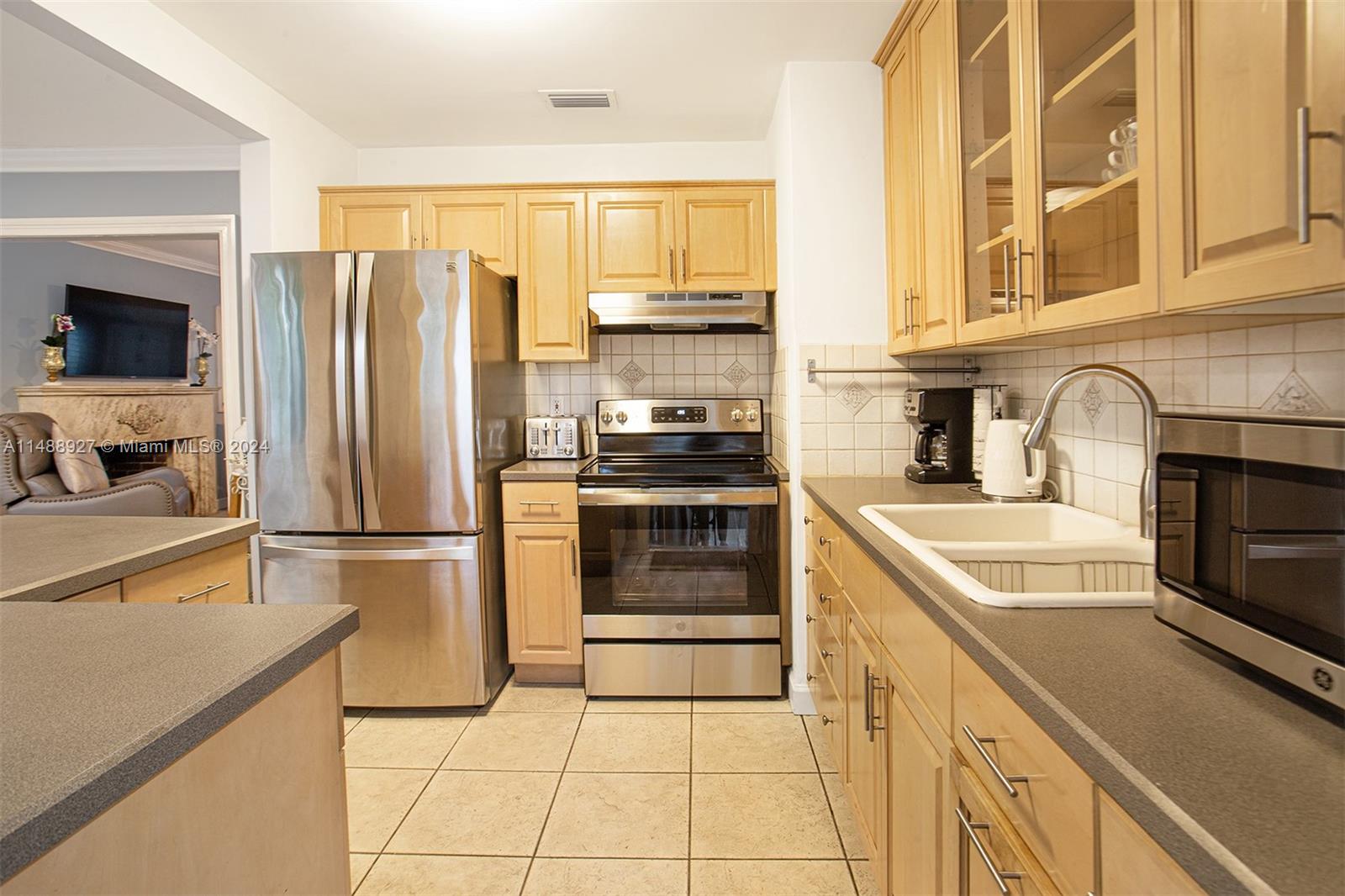 Looking from the Laundry Room