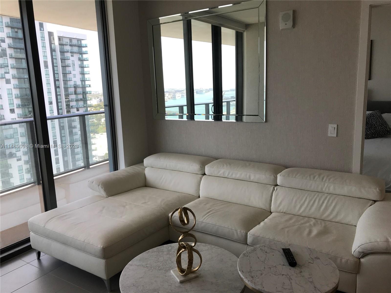 1600 NE 1st Ave 2709, Miami, Florida 33132, 2 Bedrooms Bedrooms, ,2 BathroomsBathrooms,Residentiallease,For Rent,1600 NE 1st Ave 2709,A11489098