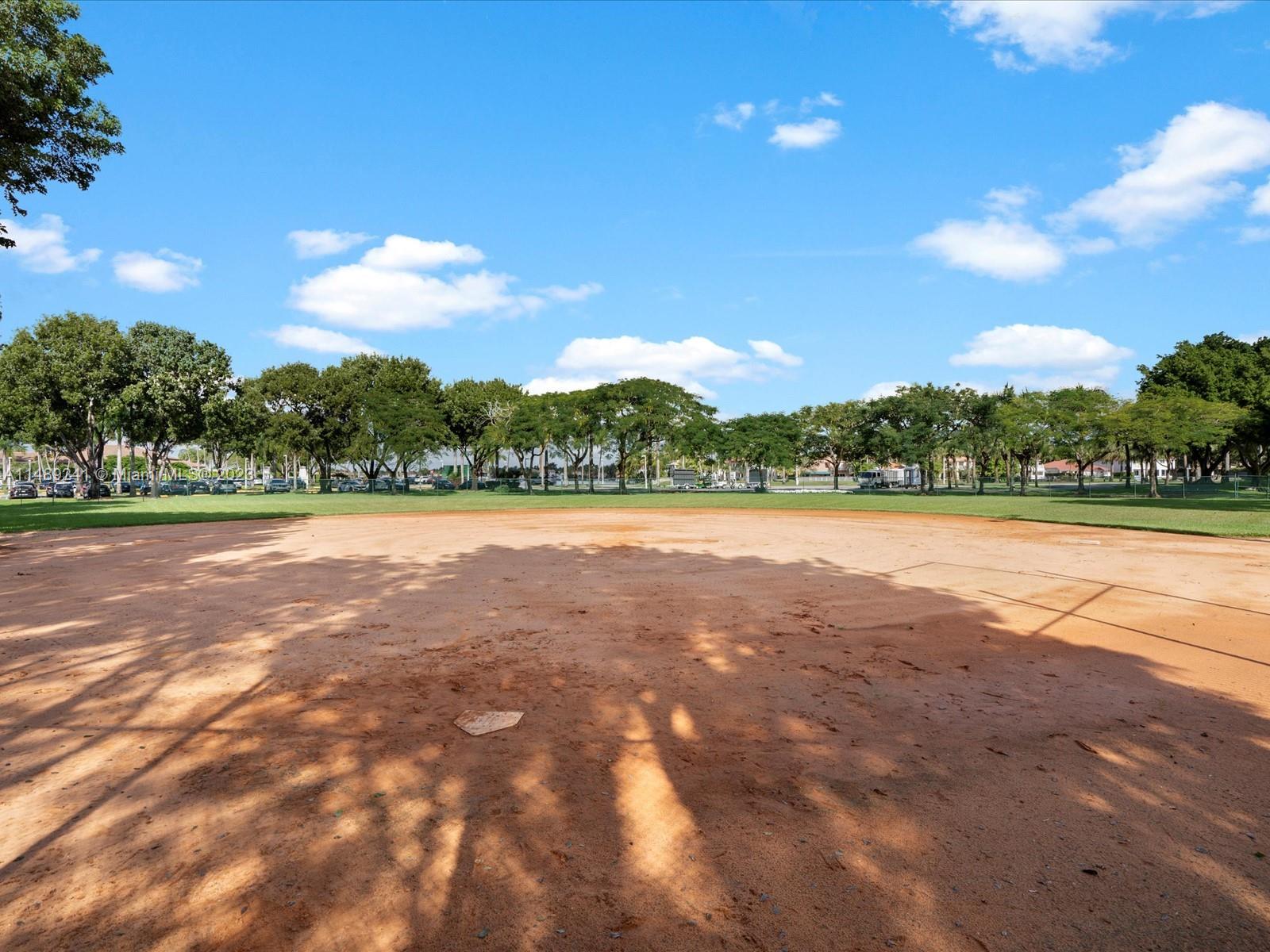 CLUBHOUSE AREA BASEBALL FIELD