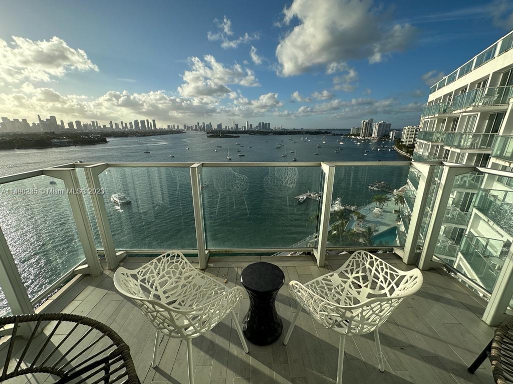 Mondrian South Beach is a bayfront property with all of the amenities in South Beach.  Spacious 1 bed/1bath with kitchenette, updated bathroom, and extra large balcony. Unit is being sold turn key. Daily rentals allowed unit can be placed into rental program or owner may rent on their own. The Mondrian Hotel offers spectacular amenities including, a spa, bay-front gym, indoor-outdoor bar, newly renovated pool deck, restaurant, and much more!
Easy to show and vacant unit call with 24 hours notice.
