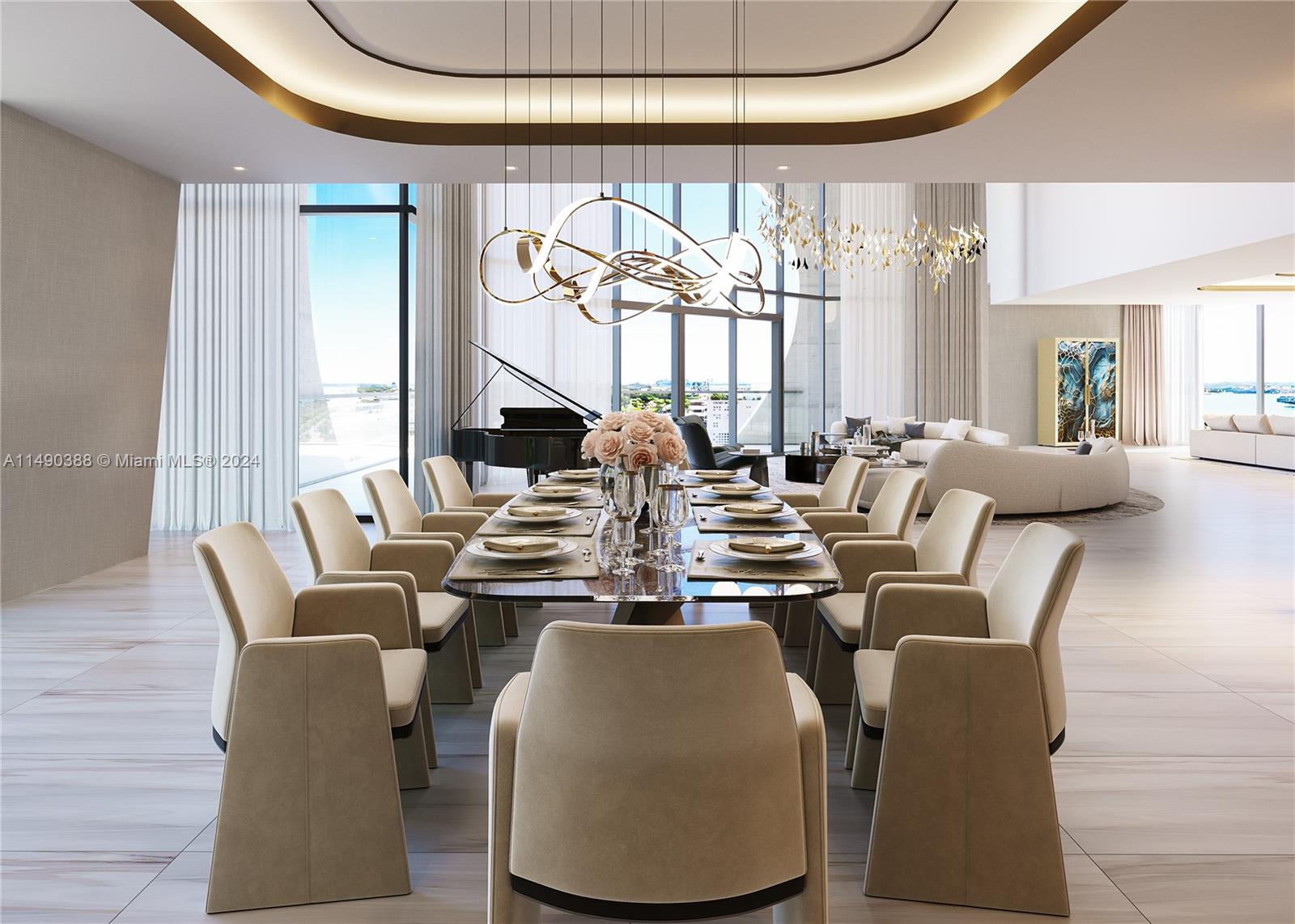 1000 Biscayne Blvd, Miami, FL, 33132 United States, 5 Bedrooms Bedrooms, ,6 BathroomsBathrooms,Residential,For Sale,Biscayne Blvd,A11490388