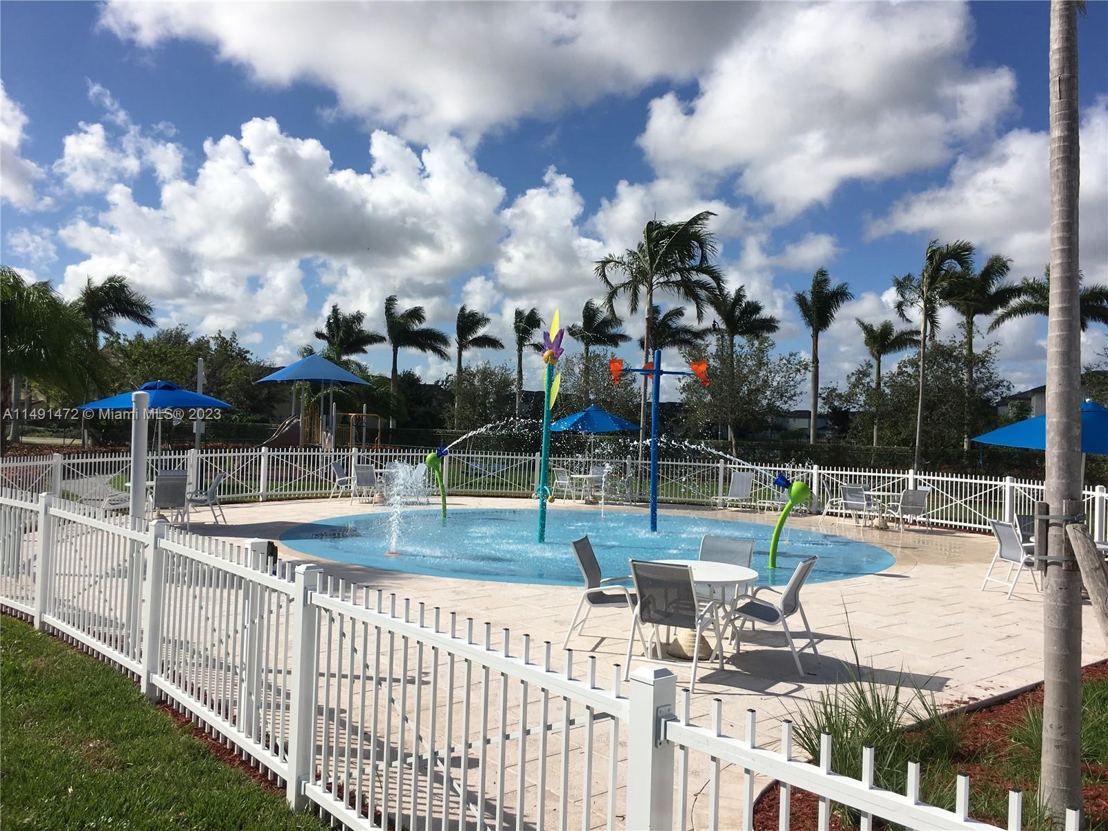 Kids water area at club House