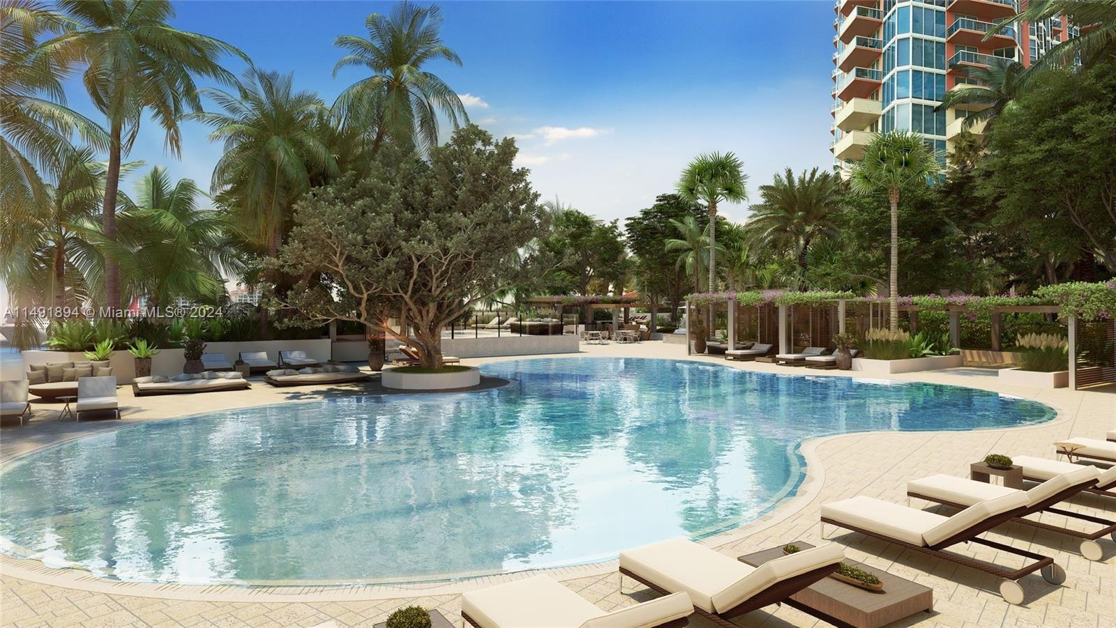 300 S Pointe Dr 1606, Miami Beach, Florida 33139, 2 Bedrooms Bedrooms, ,2 BathroomsBathrooms,Residentiallease,For Rent,300 S Pointe Dr 1606,A11491894