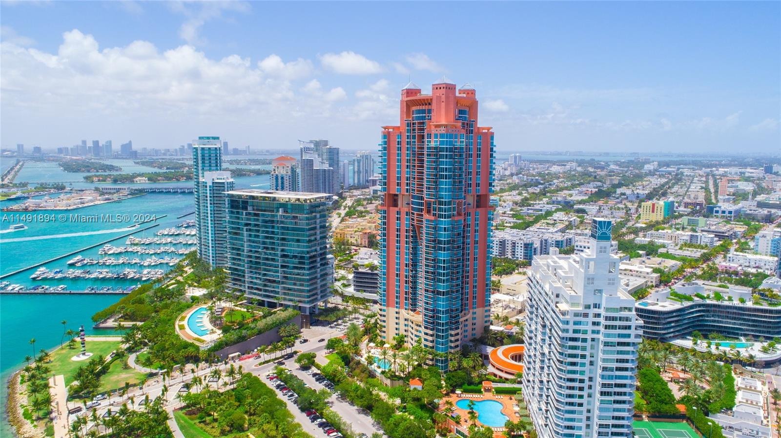 300 S Pointe Dr 1606, Miami Beach, Florida 33139, 2 Bedrooms Bedrooms, ,2 BathroomsBathrooms,Residentiallease,For Rent,300 S Pointe Dr 1606,A11491894