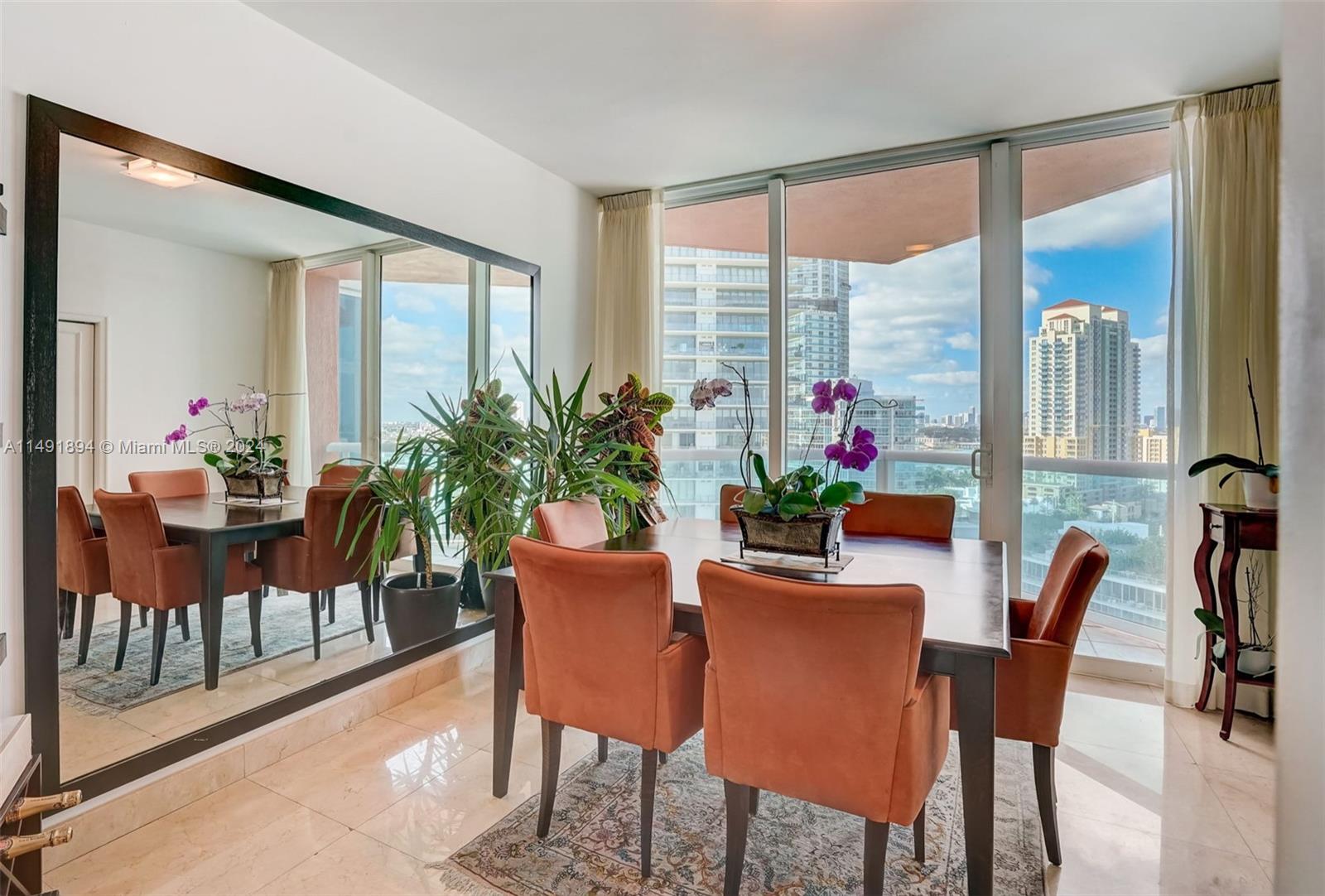 300 S Pointe Dr 1606, Miami Beach, Florida 33139, 2 Bedrooms Bedrooms, ,2 BathroomsBathrooms,Residentiallease,For Rent,300 S Pointe Dr 1606,A11491894