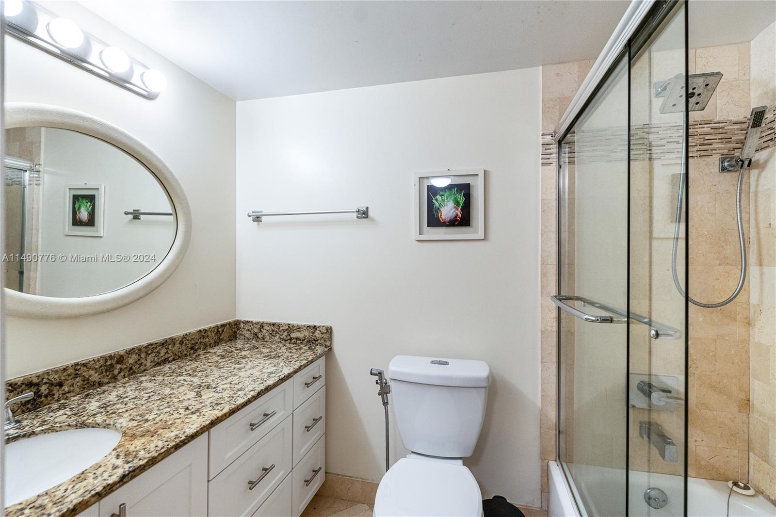Master Bathroom tub and shower