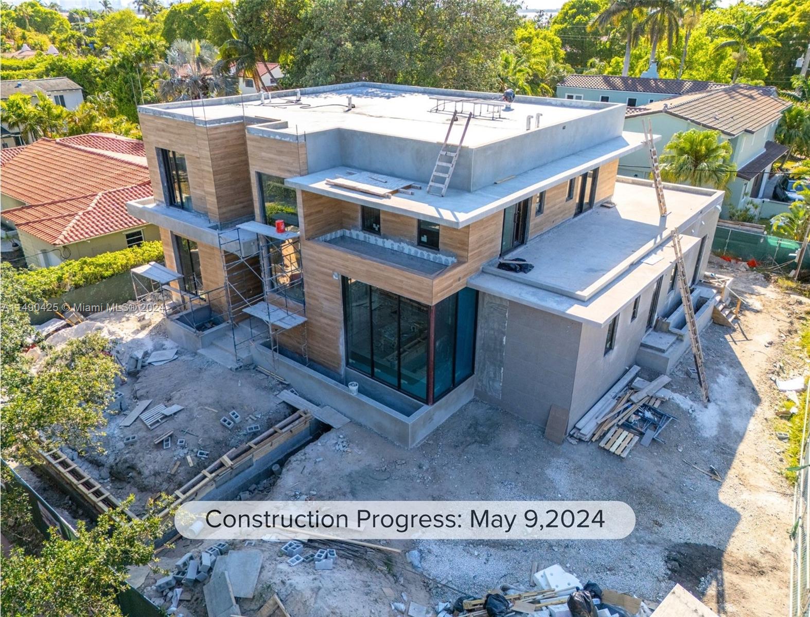 Expected Delivery Summer 2024. Brand-new construction w/ 6 bed, 7 baths, 4,501 interior SqFt and 1,428 SqFt of terraces and balconies. 4430 Nautilus Dr is an icon of tropical modern design. Along with open spaces, Italian cabinetry, and expansive covered patio, the residence features a pristine pool and open balcony, allowing owners and guests to experience the best of the South Florida Lifestyle. Designed to host family and friends, the great room doors open to seamlessly connect the indoor and outdoor spaces. This residence encompasses the most desirable combination of modern design and exceptional comfort. Centrally located minutes from world-class retail, beaches, private golf courses & beach clubs such as LaGorce Country Club, Indian Creek Country Club, Faena & the Bath Club.