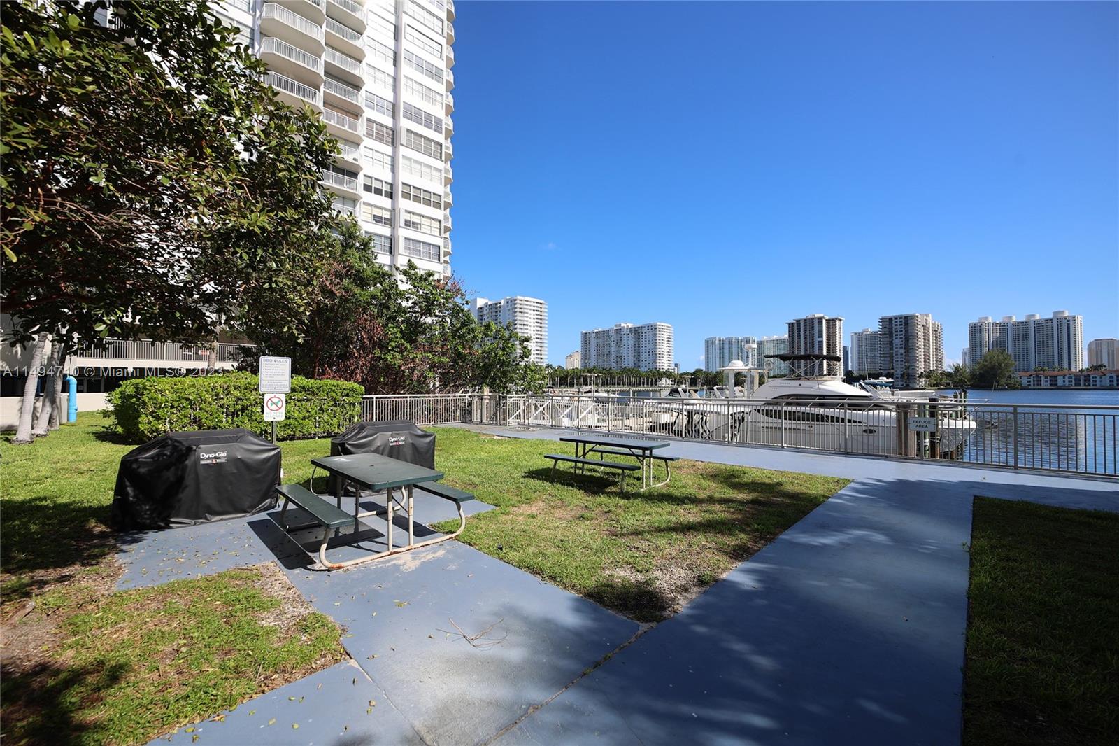 BBQ area