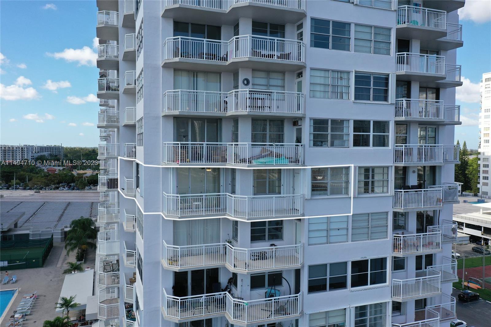 Front of Structure