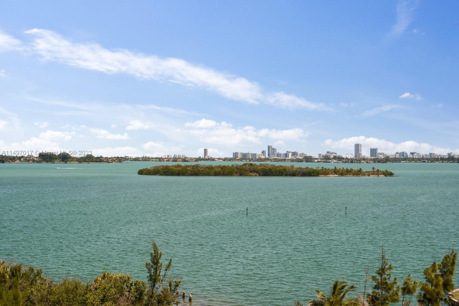 Stunning open bay views.