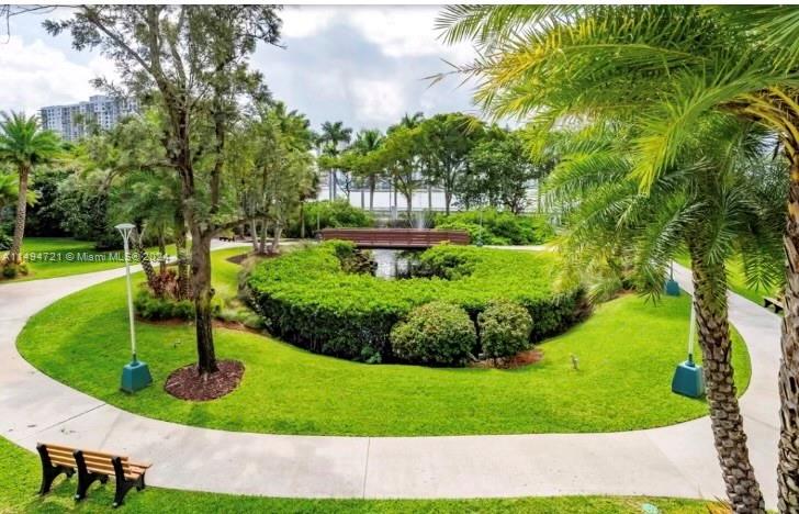 Beautiful Water Garden with bridge for walks