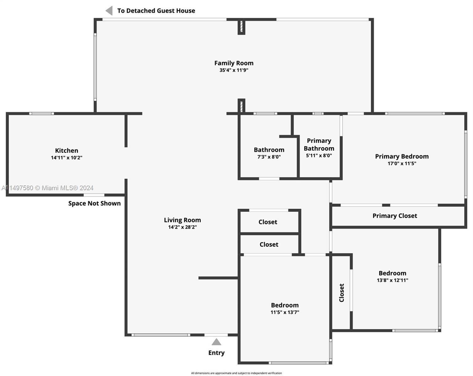 2095 Keystone Blvd, North Miami, Florida 33181, 4 Bedrooms Bedrooms, ,3 BathroomsBathrooms,Residential,For Sale,2095 Keystone Blvd,A11497580