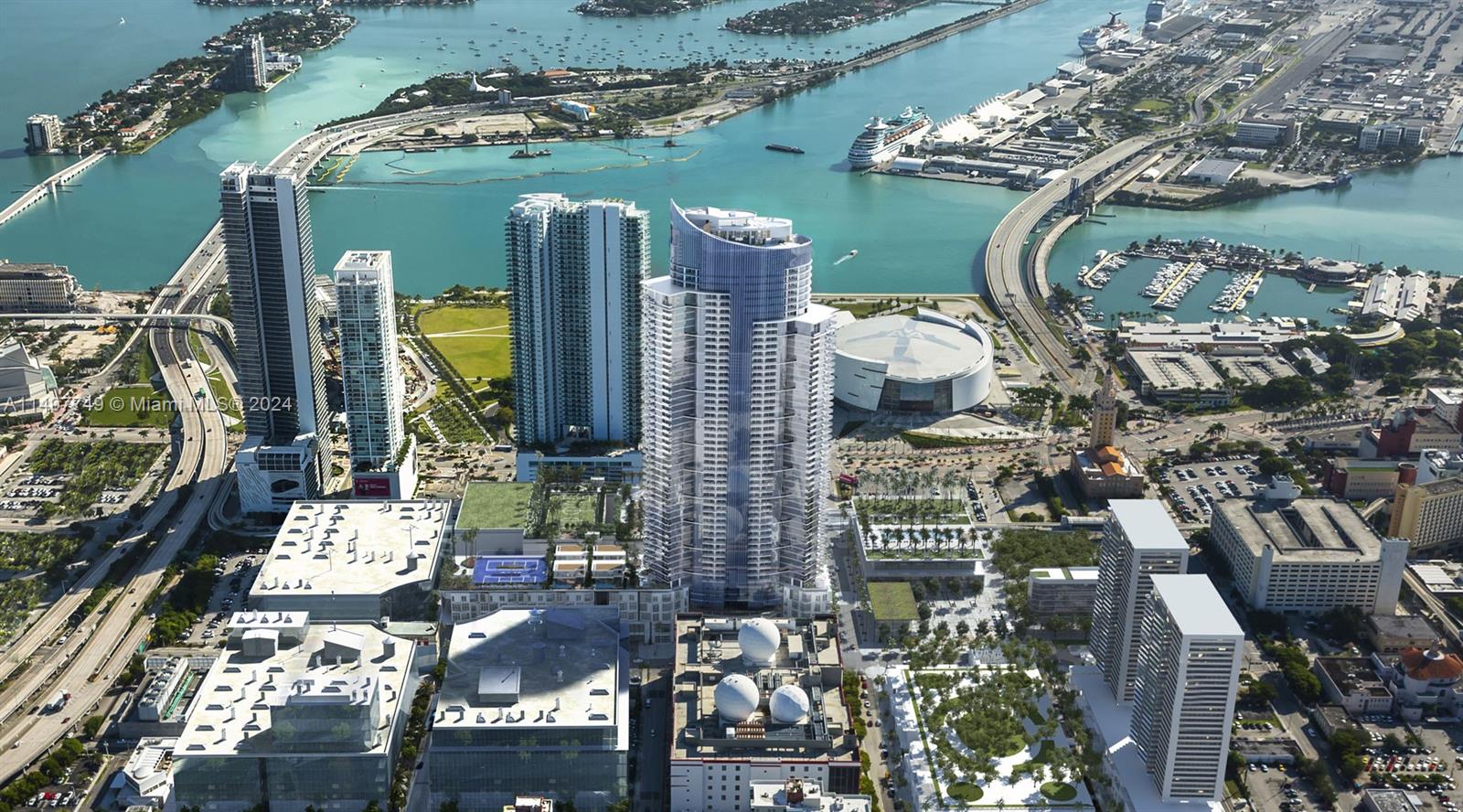 851 NE 1st Ave 909, Miami, Florida 33132, 2 Bedrooms Bedrooms, ,3 BathroomsBathrooms,Residential,For Sale,851 NE 1st Ave 909,A11497749