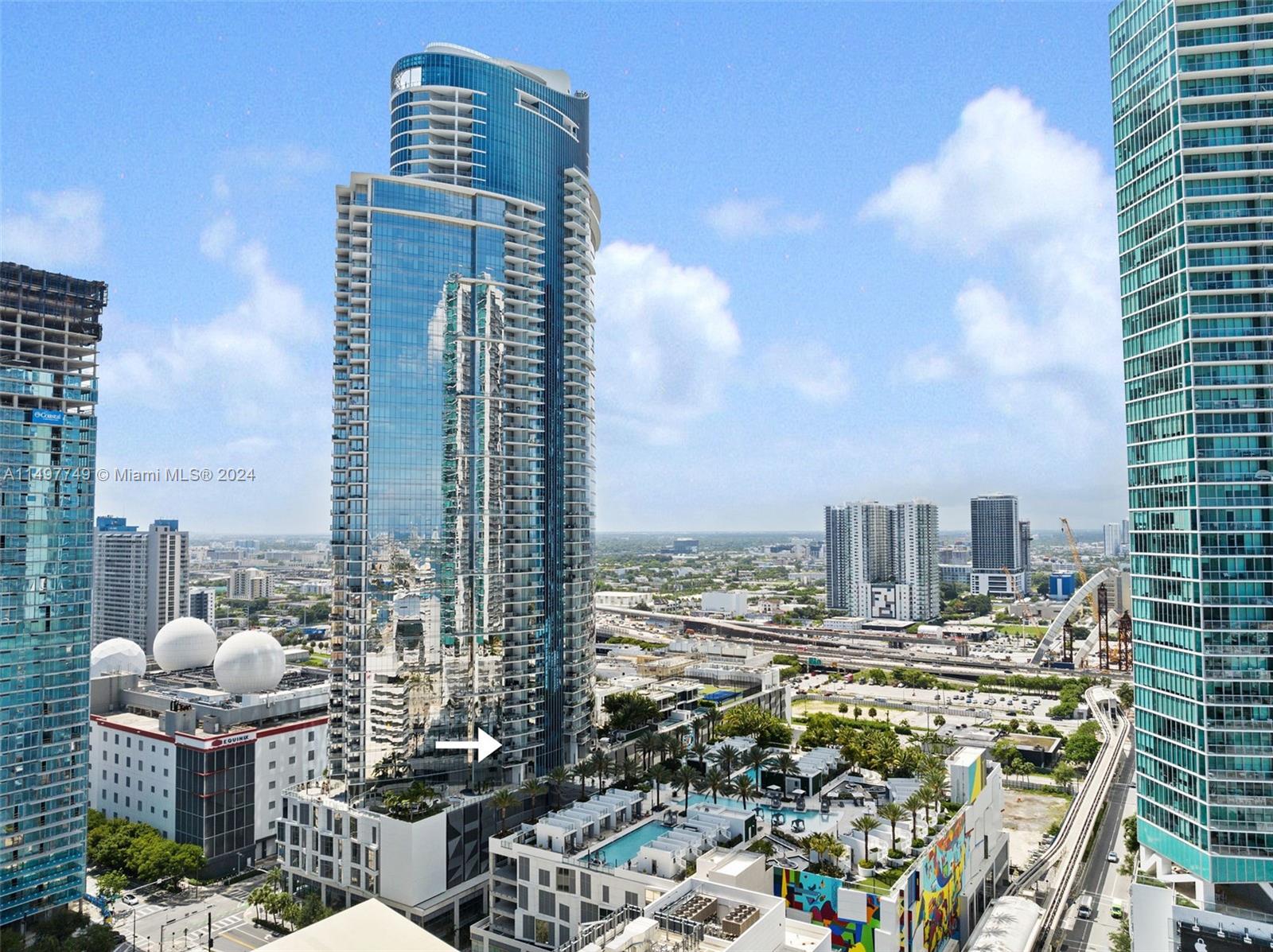 851 NE 1st Ave 909, Miami, Florida 33132, 2 Bedrooms Bedrooms, ,3 BathroomsBathrooms,Residential,For Sale,851 NE 1st Ave 909,A11497749