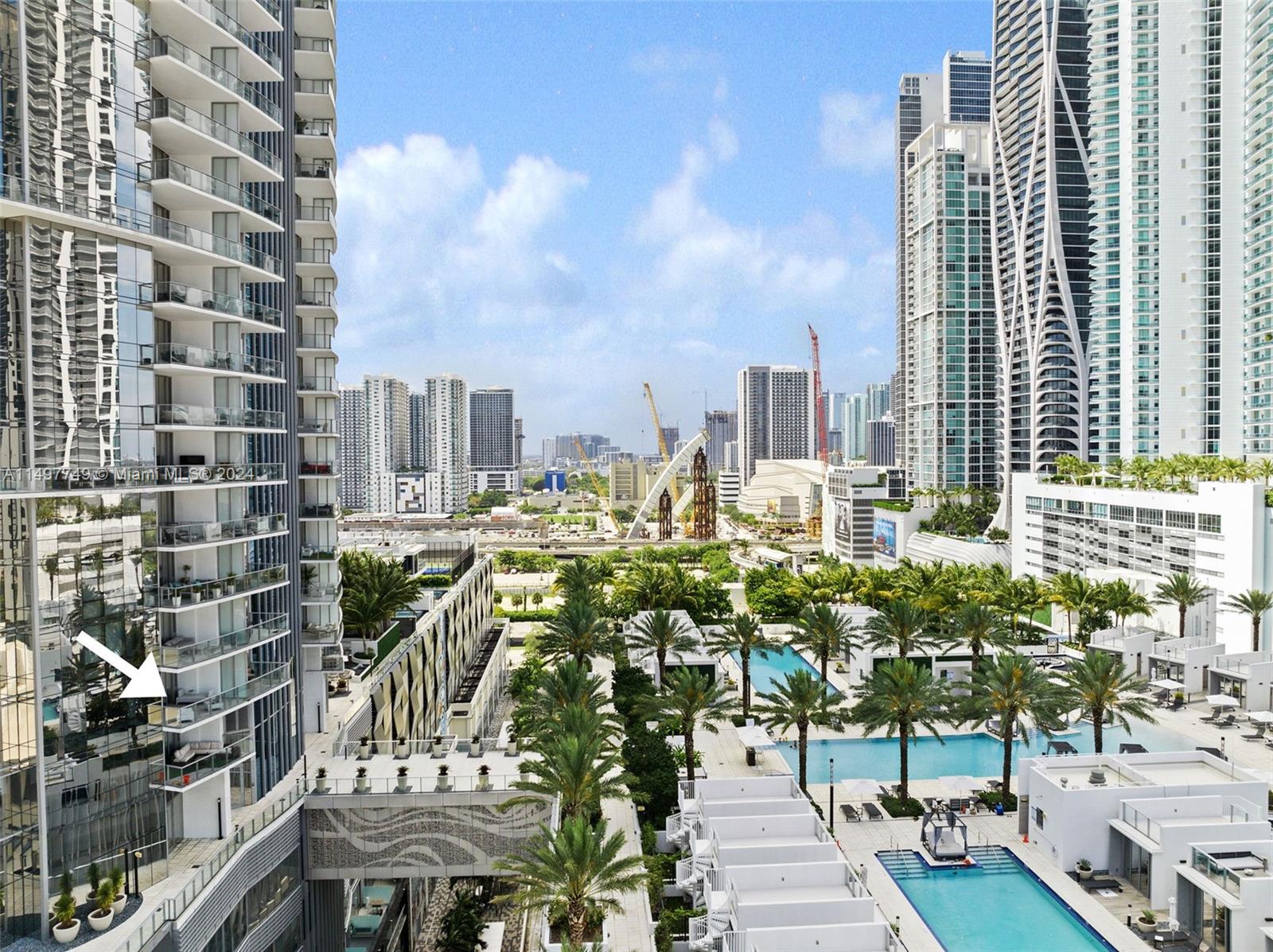 851 NE 1st Ave 909, Miami, Florida 33132, 2 Bedrooms Bedrooms, ,3 BathroomsBathrooms,Residential,For Sale,851 NE 1st Ave 909,A11497749