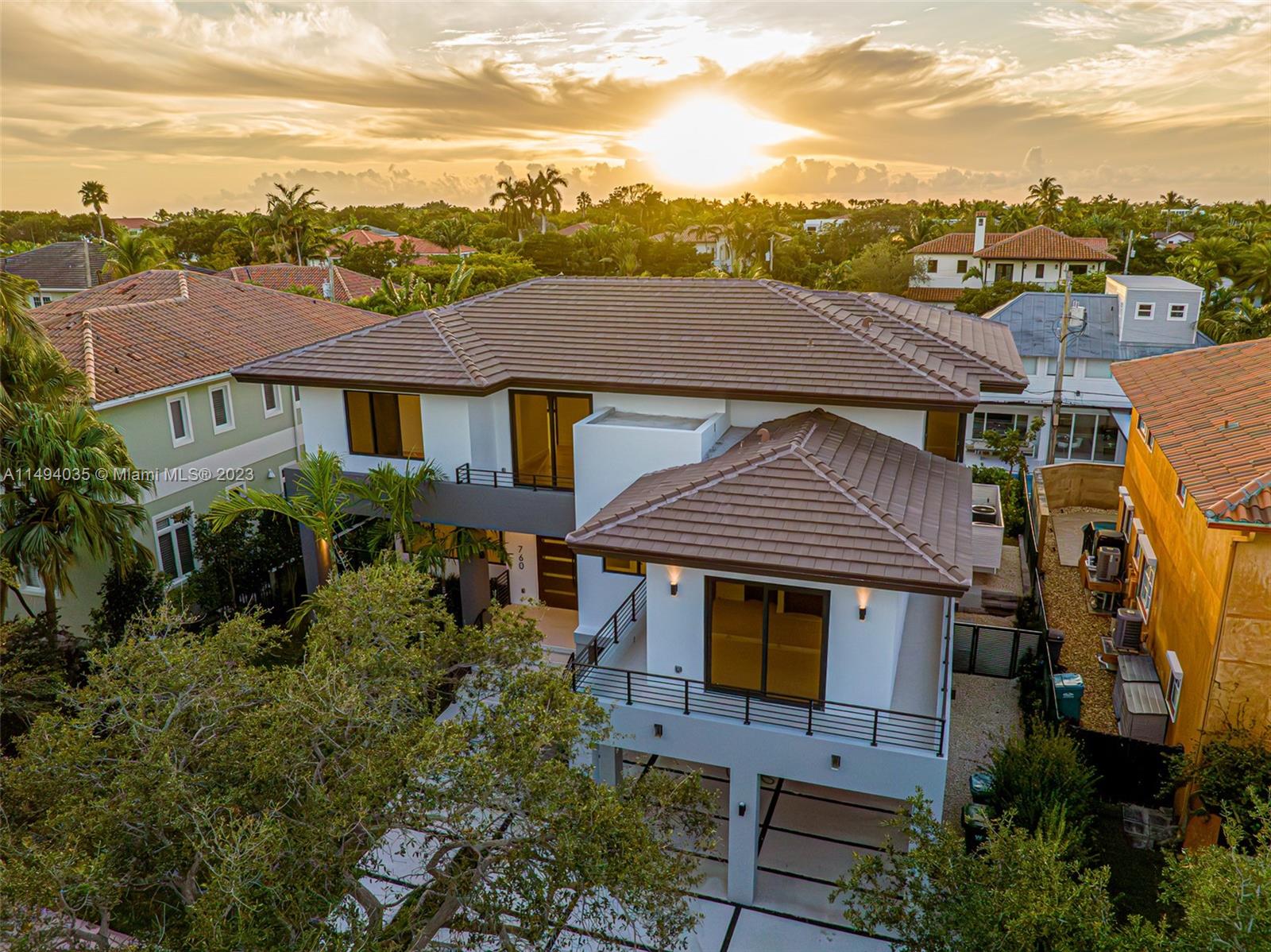 Indulge in luxury at this READY TO MOVE Key Biscayne home on Woodcrest Rd. With 5 bedrooms, 5.5 bathrooms, and over 4,000 sq ft, this residence seamlessly blends style and functionality. A chef kitchen, high end cabinetry, automated smart system and ample storage enhancing modern living. Enjoy two family rooms, one on each floor, high ceilings and floor to ceiling impact windows. Outside, a complete elevated backyard featuring a tropical pool and jacuzzi beside a spacious covered terrace. This amazing Key Biscayne gem offers a lifestyle of comfort and sophistication. Your dream home is ready!! 
Vacant and easy to show.