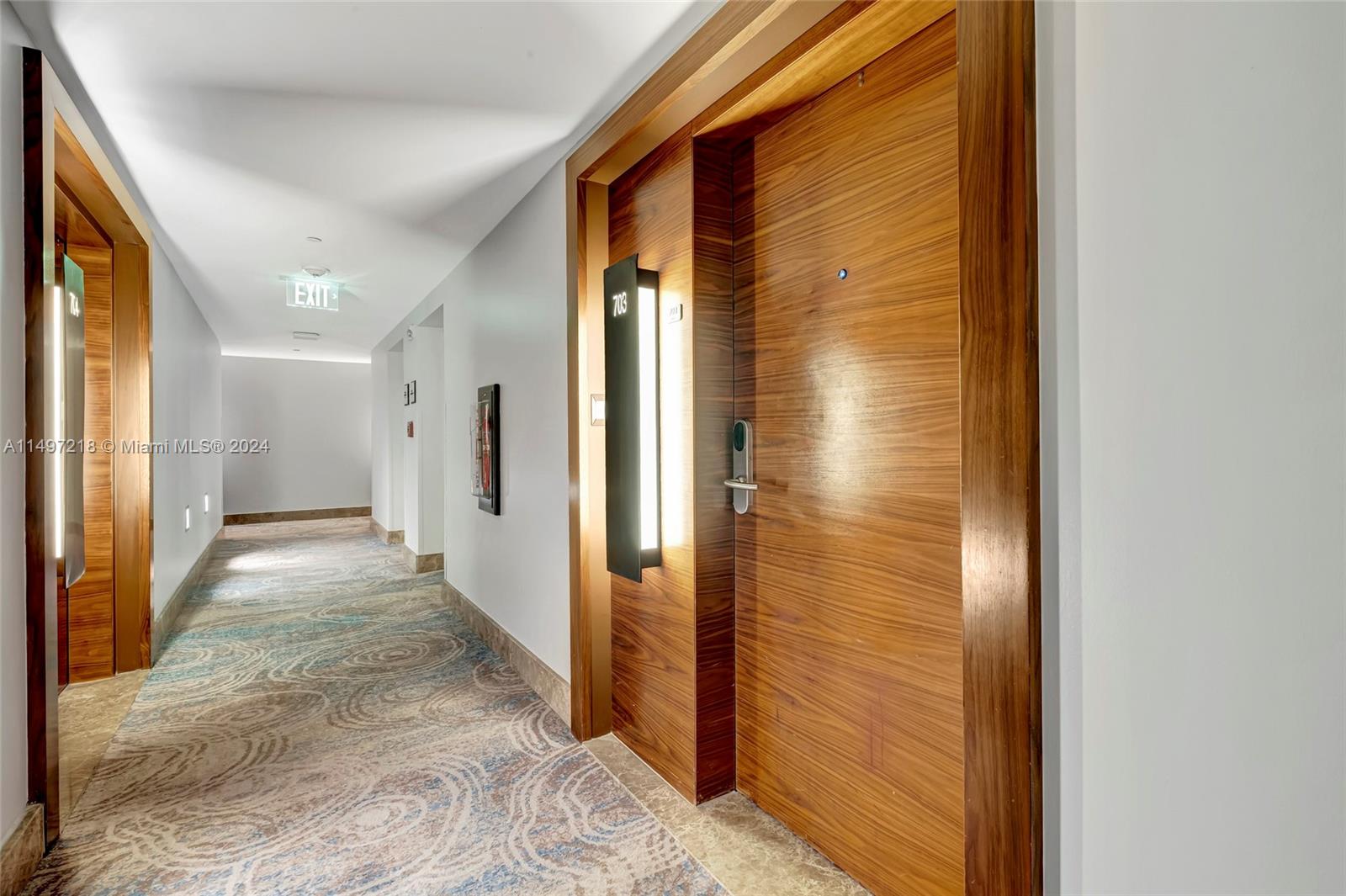 Please observe that the unit door address is 703 in the Central Tower (do not confuse it with its legal description)