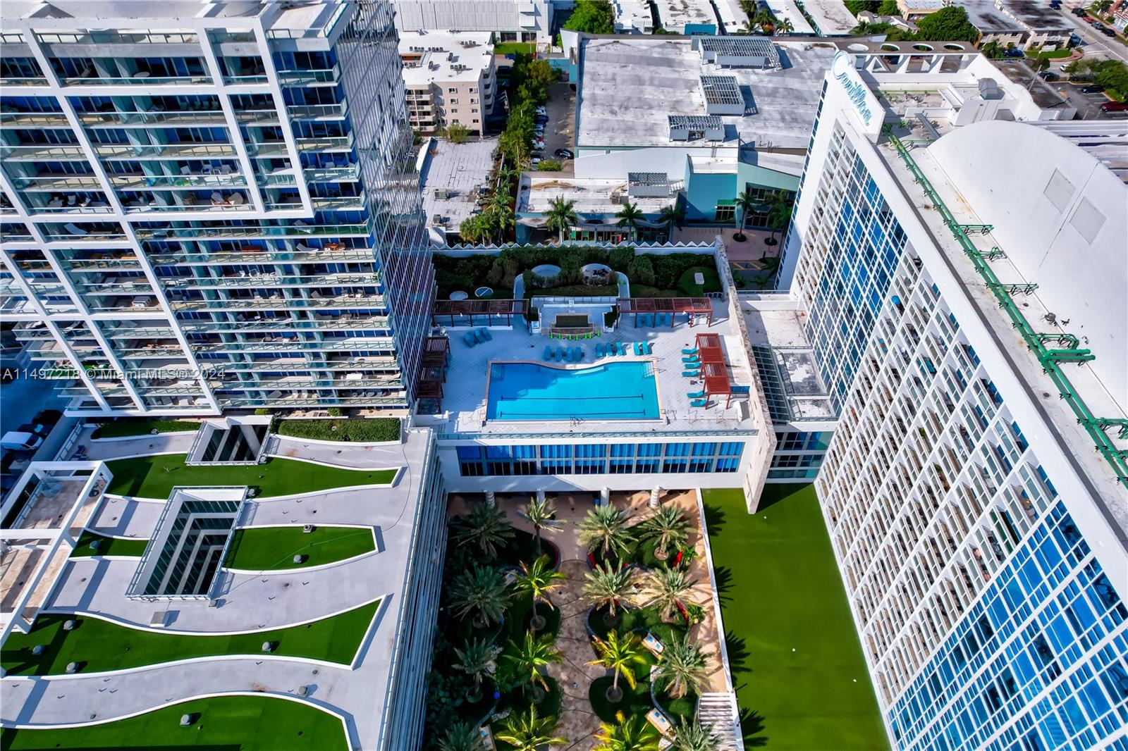 One of Four (4) swimming pools onsite. Two rooftop pools and Two at beach level. There's even a pool designated for adults only. Plus there's another for children and families to play comfortably.