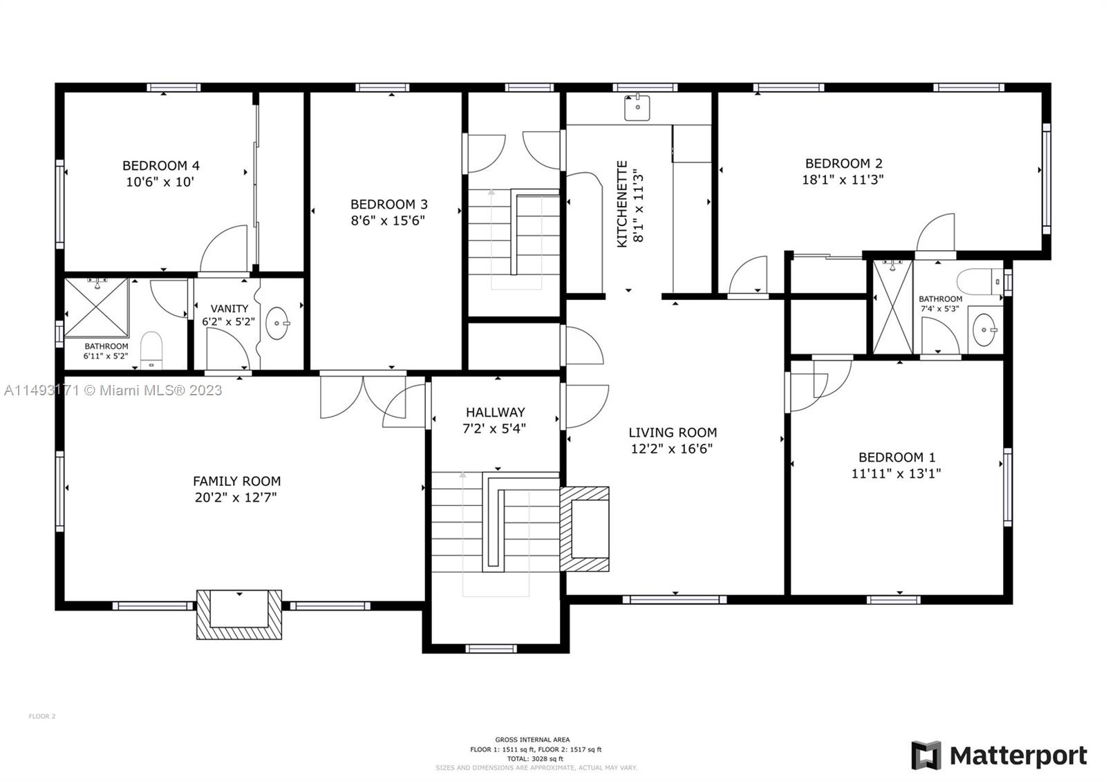 1545 Meridian Ave, Miami Beach, FL, 33139 United States, 5 Bedrooms Bedrooms, ,4 BathroomsBathrooms,Residential,For Sale,Meridian Ave,A11493171