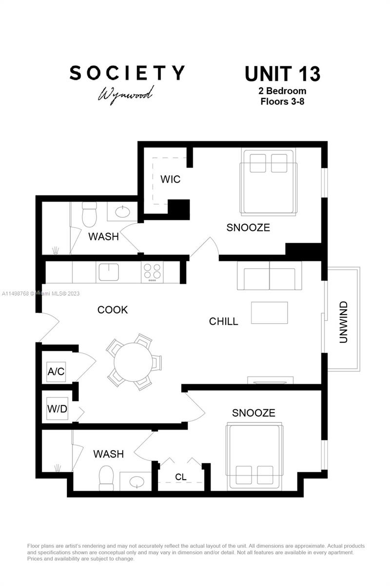 2431 NW 2nd Ave 313, Miami, Florida 33127, 2 Bedrooms Bedrooms, ,2 BathroomsBathrooms,Residentiallease,For Rent,2431 NW 2nd Ave 313,A11498768
