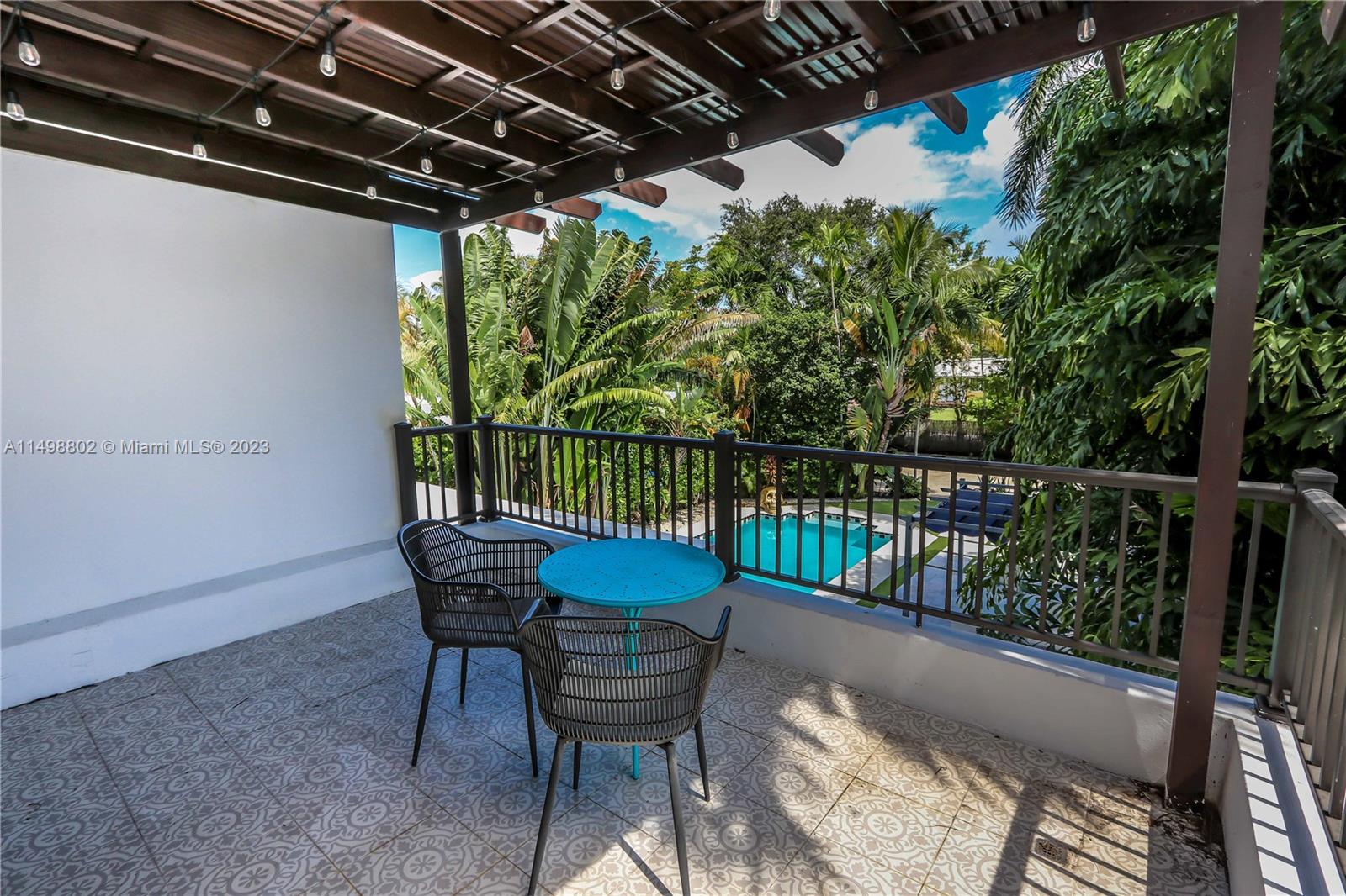 Balcony of the master bedroom