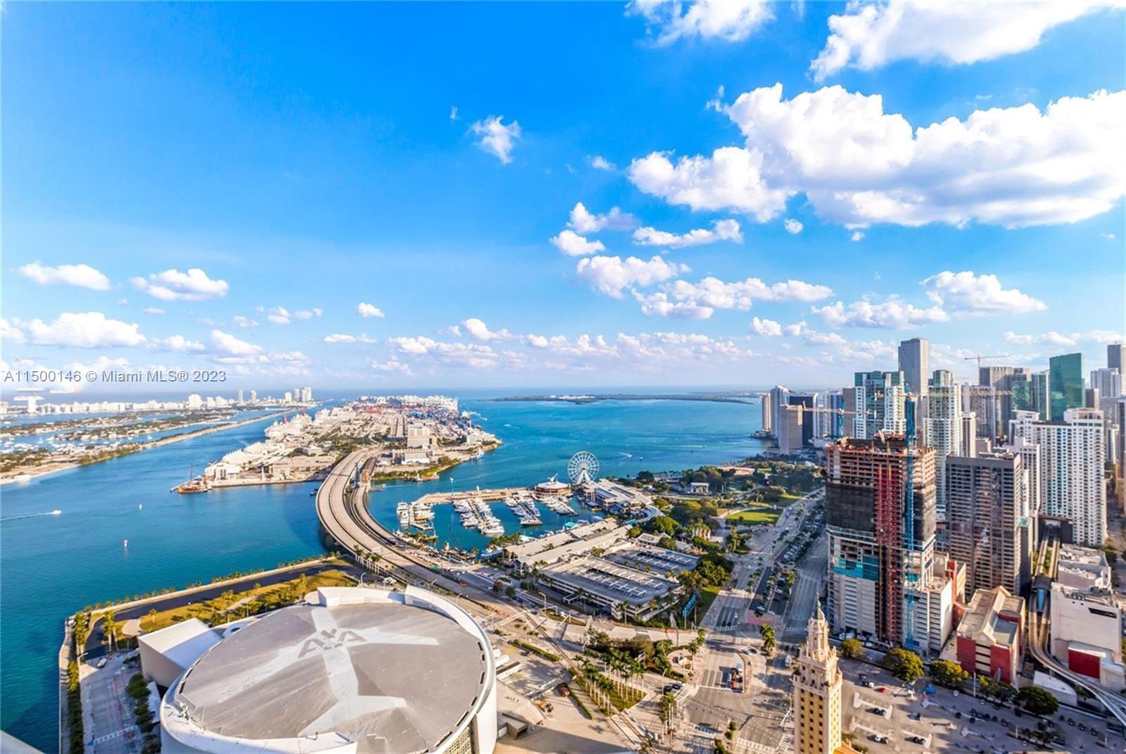 888 Biscayne Blvd 5301, Miami, Florida 33132, 2 Bedrooms Bedrooms, ,2 BathroomsBathrooms,Residentiallease,For Rent,888 Biscayne Blvd 5301,A11500146