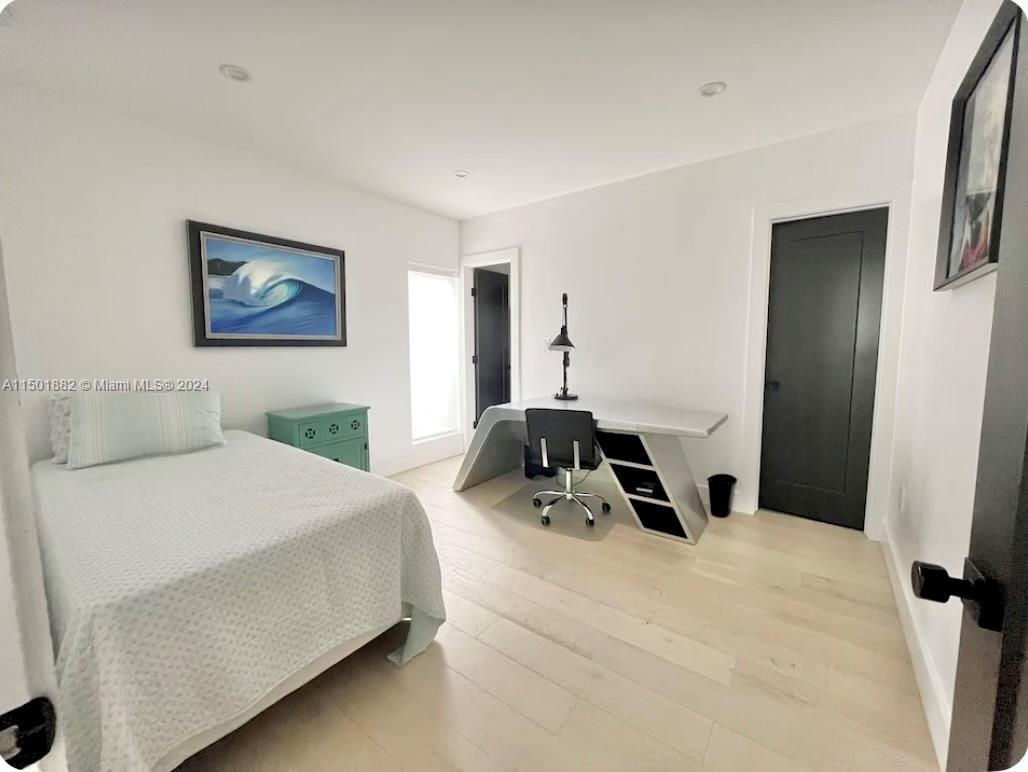 3rd bedroom or office with walk-in closet and full bathroom