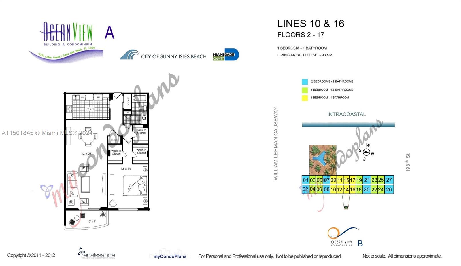 19390 Collins Ave 1510, Sunny Isles Beach, Florida 33160, 1 Bedroom Bedrooms, ,1 BathroomBathrooms,Residential,For Sale,19390 Collins Ave 1510,A11501845