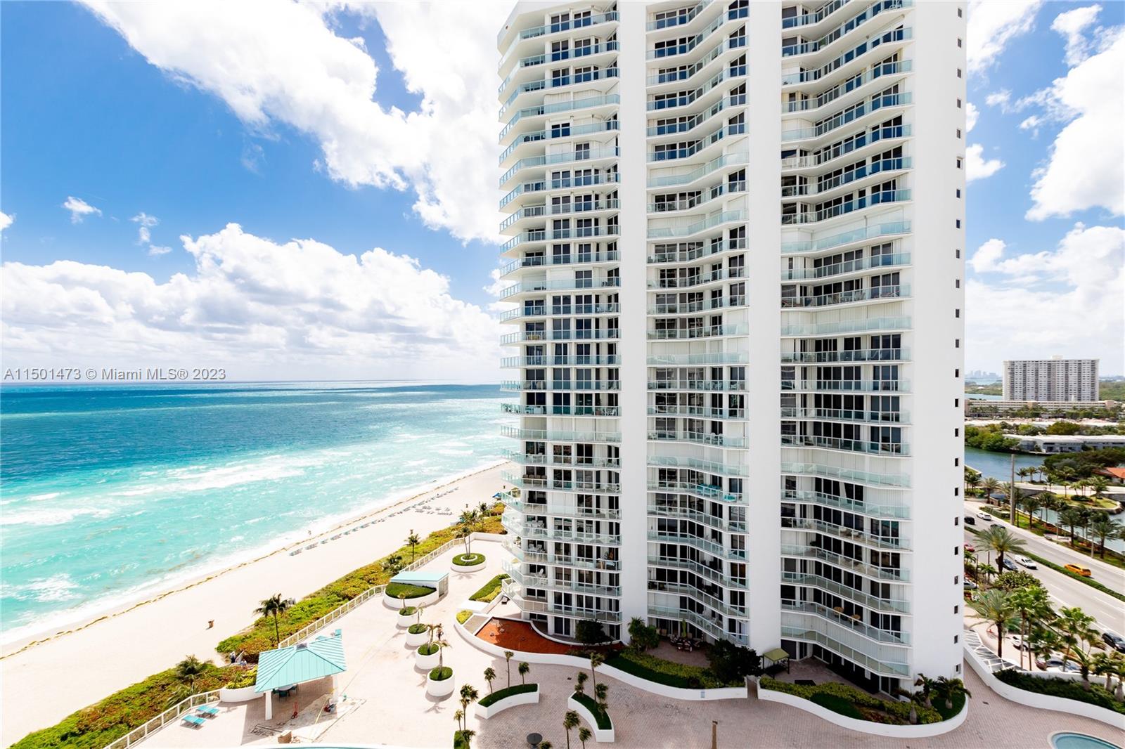 Beautiful, Completely Renovated, Newly Furnished 2 Bedrooms /2 Bathroom Condo with Breathtaking Ocean and City views in the heart of Sunny Isles Beach! Split floor plan with floor-to-ceiling windows,open-concept living, dining, and kitchen area. The gallery-style kitchen is equipped with quartz countertops, custom-made cabinets, and a suite of high-end stainless steel appliances. The home includes a full-size washer and dryer  Enjoy a five-star Amenity lifestyle, a Private Beach Club and Spa with daily fitness classes, tennis courts, racquetball, Restaurants, and a Marina. Close distance to shopping & restaurants. Available for 1 year or 6 months. Easy to Show!