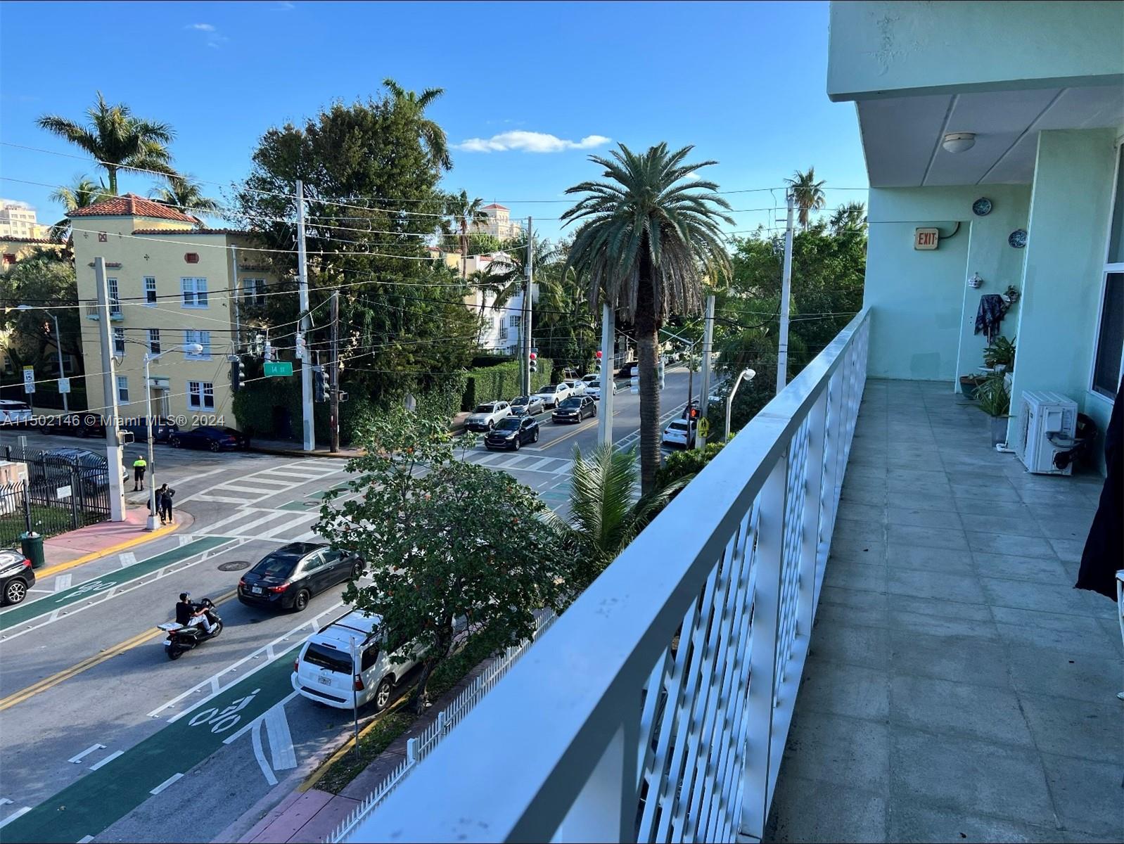 Street View from Balcony