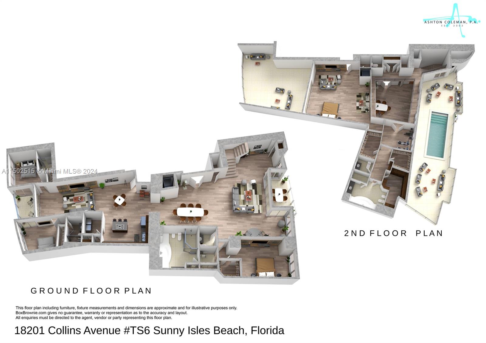 18201 Collins Ave TS6, Sunny Isles Beach, Florida 33160, 4 Bedrooms Bedrooms, ,4 BathroomsBathrooms,Residential,For Sale,18201 Collins Ave TS6,A11502515