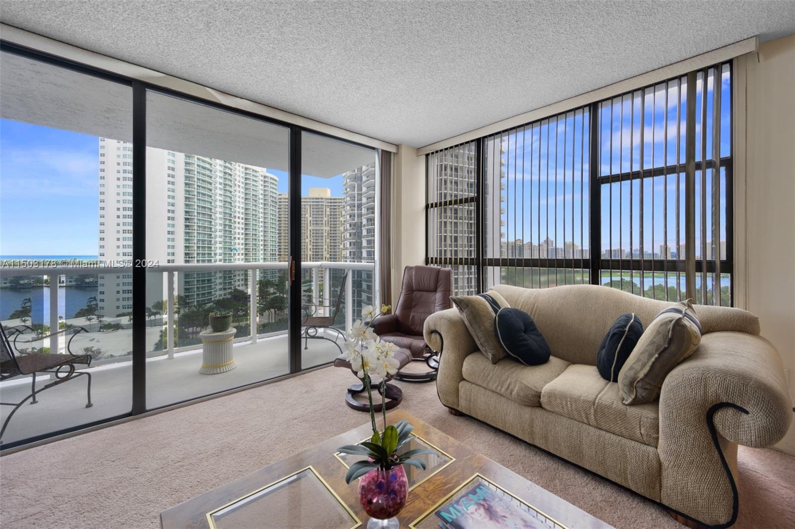 living area ,balcony