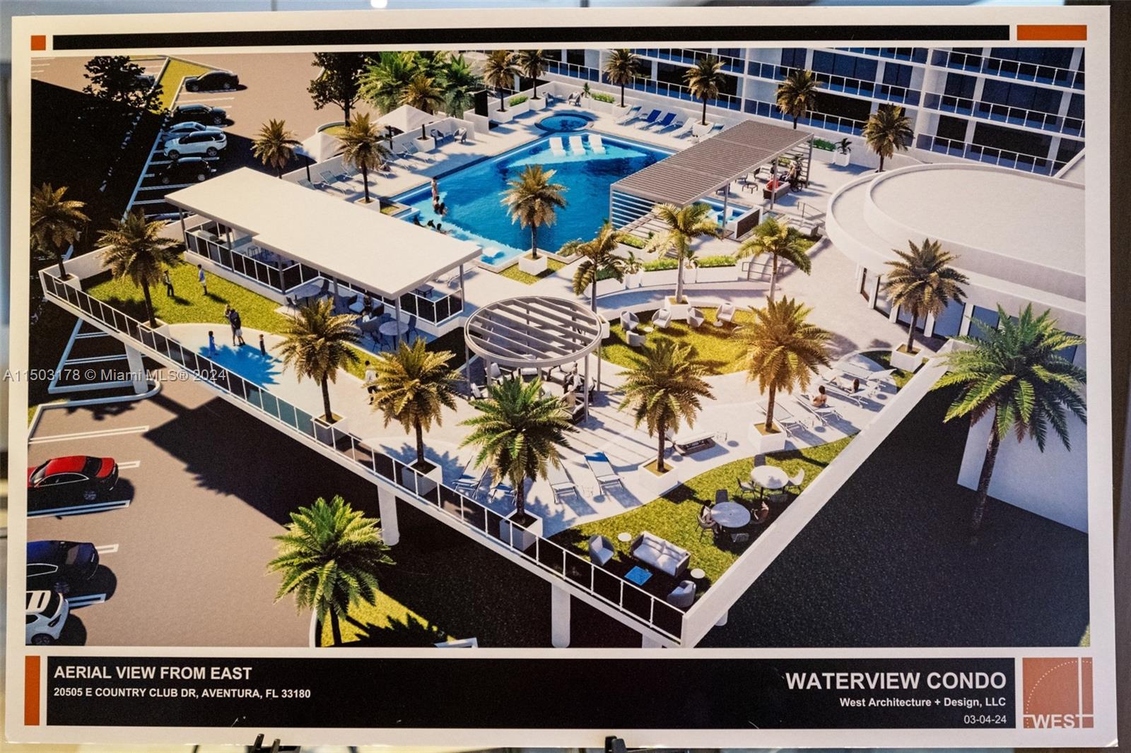 rendering of new pool deck