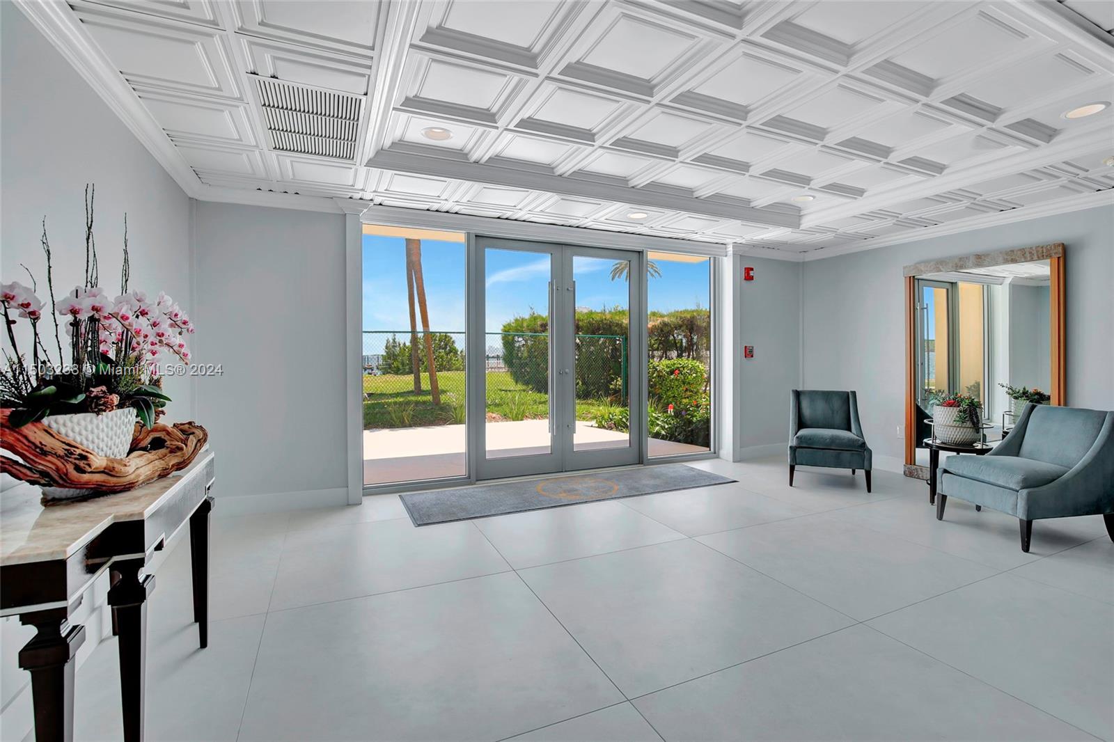 Enjoy the best of luxury and convenience at the legendary Jockey Club building in Miami, featuring a recently renovated lobby, a 24-hour doorman, and free valet parking.