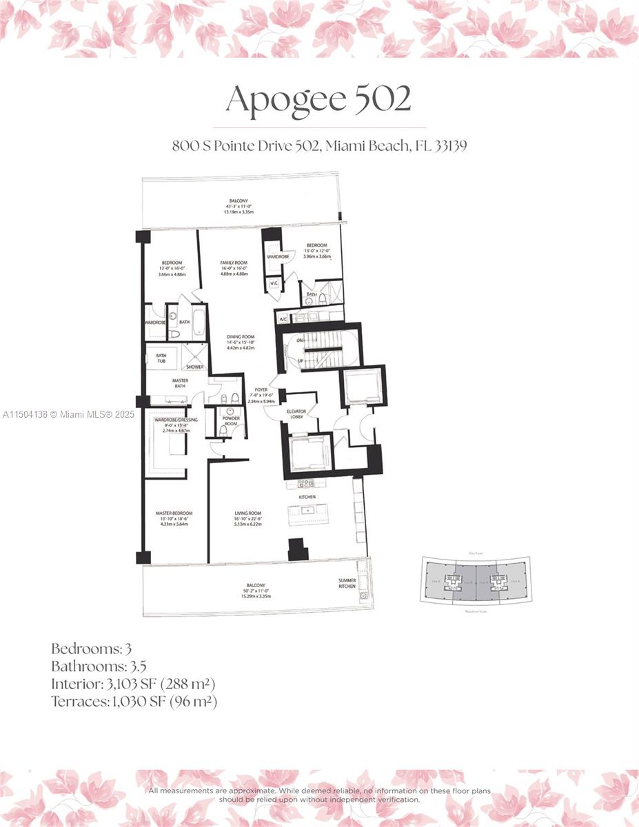 800 Pointe Dr, Miami Beach, FL, 33139 United States, 3 Bedrooms Bedrooms, ,3 BathroomsBathrooms,Residential,For Sale,Pointe Dr,A11504138