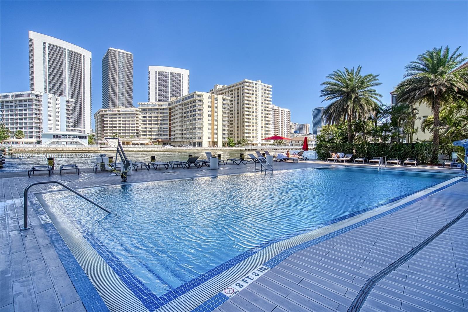 Guests pool