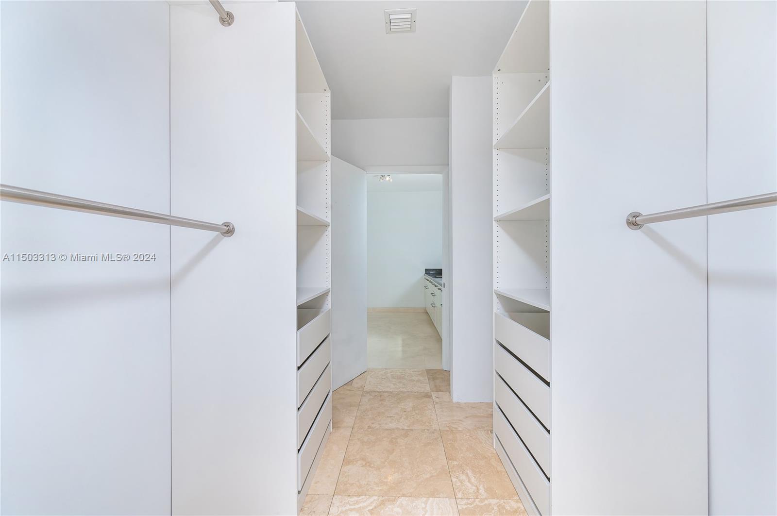 Master Bedroom Walk-In/Walk-Thru Closet